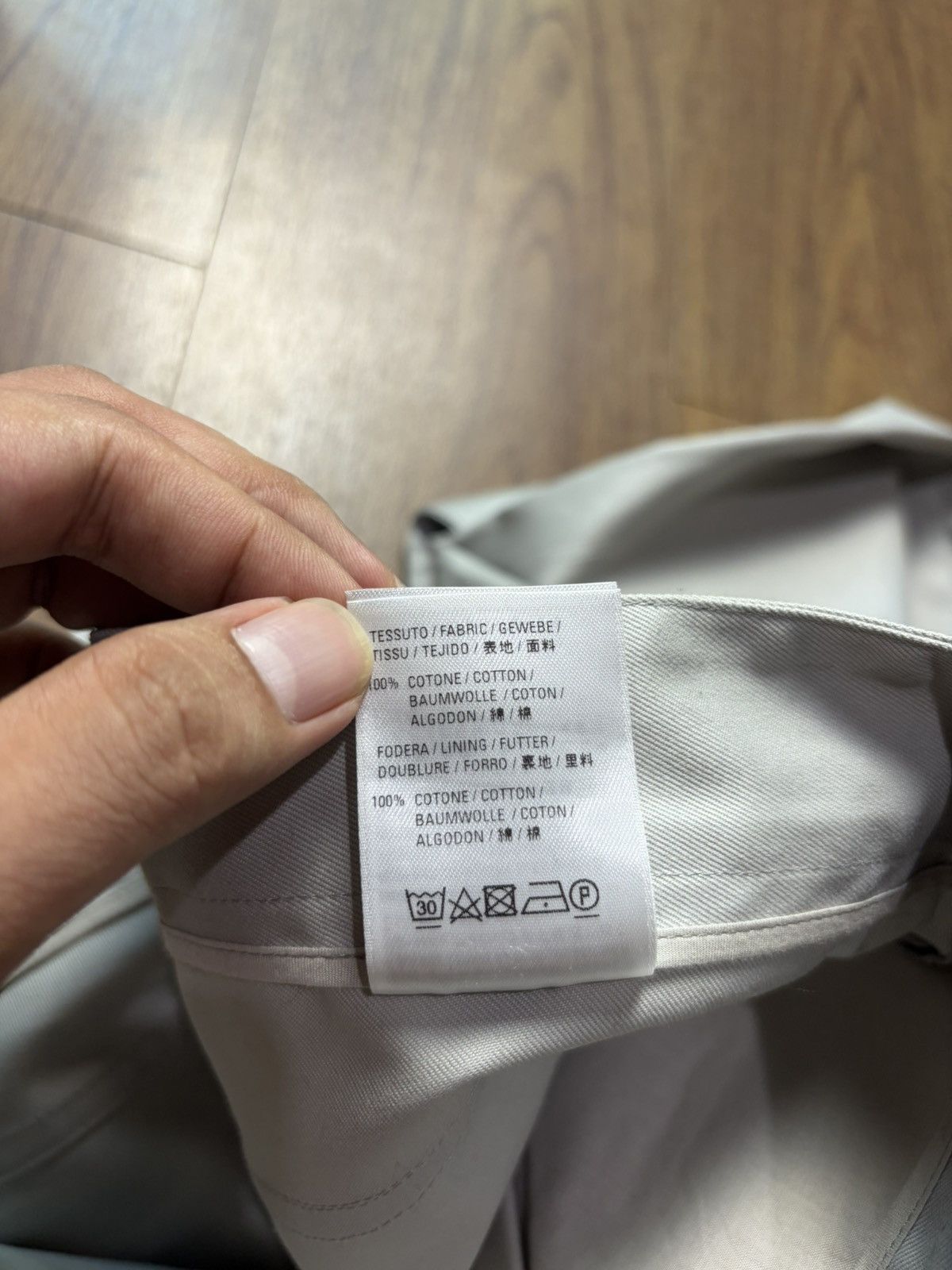 Balenciaga FREE TAX! BNWT 2018 Balenciaga Grey Fluid Trouser Pants Size US 30 / EU 46 - 13 Thumbnail