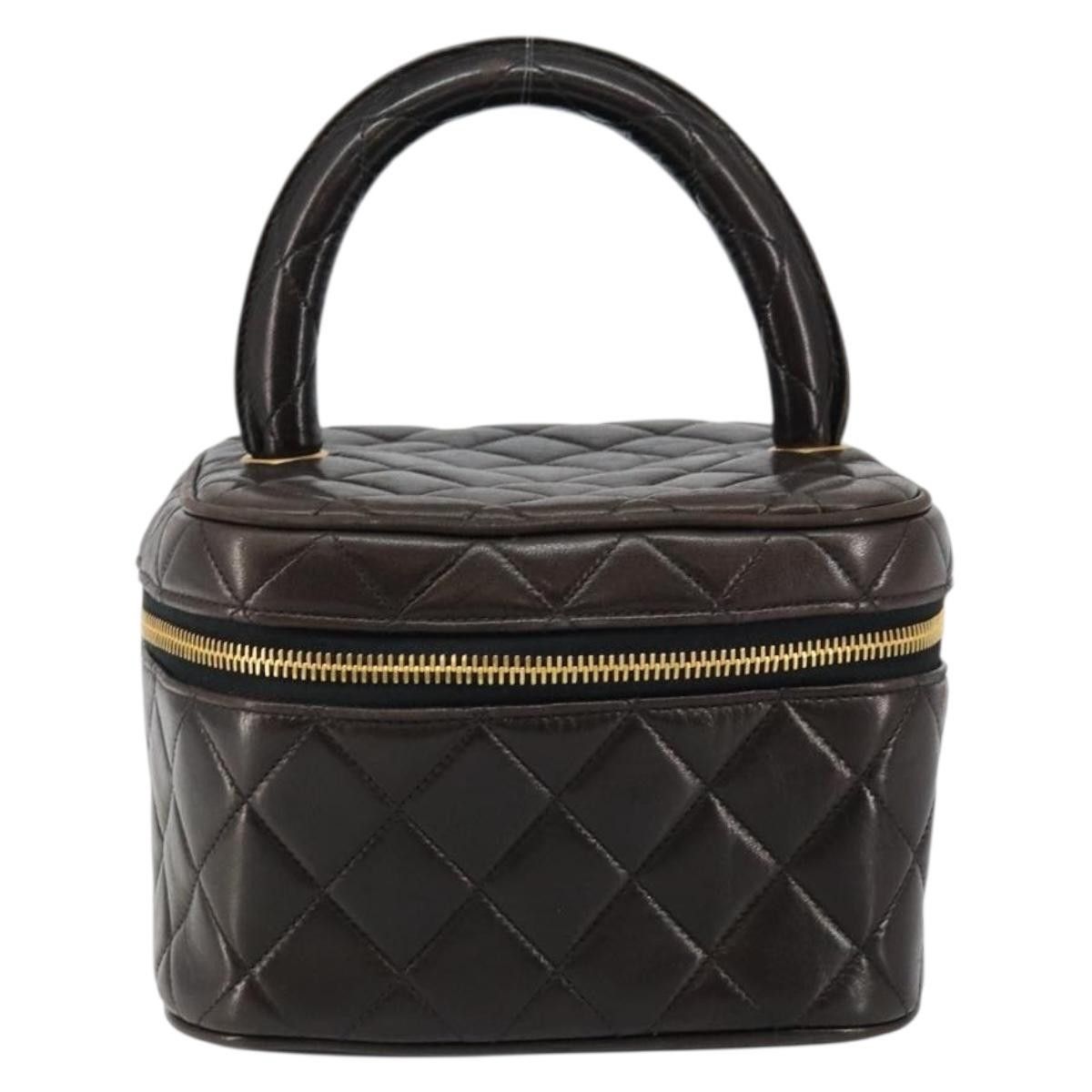 Chanel Chanel Vanity pouch Leather Size ONE SIZE - 1 Thumbnail
