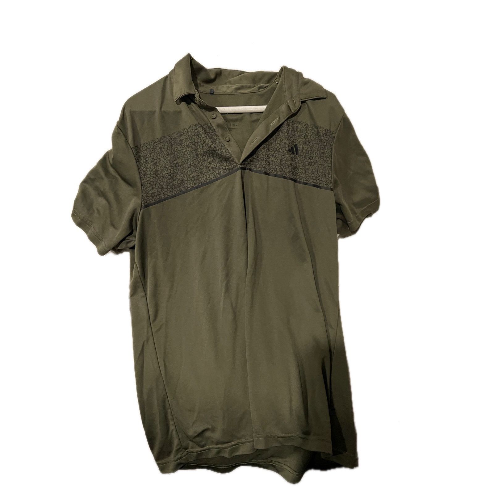 Adidas Adidas Olive Green Sweat Wicking Mens Large Size US L / EU 52-54 / 3 - 1 Thumbnail