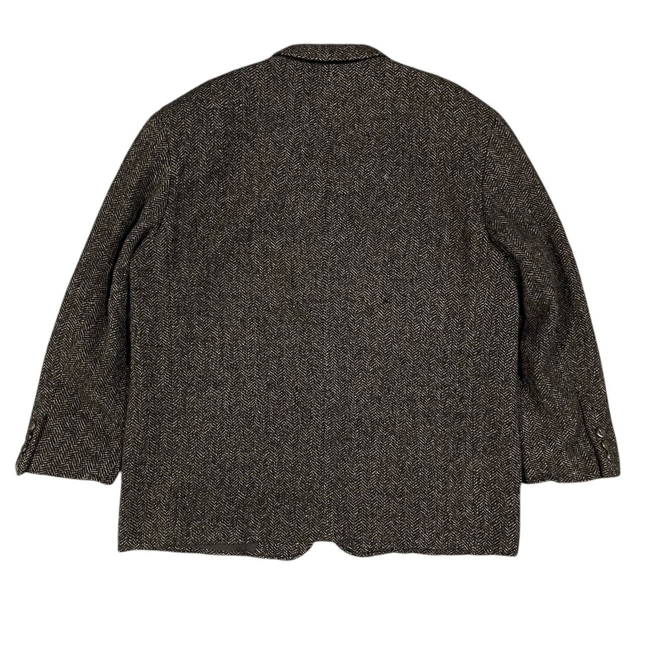 Comme des Garcons Homme AD1994 Comme des Garcons Homme Herringbone Wool Tweed Jacket Size US M / EU 48-50 / 2 - 12 Thumbnail