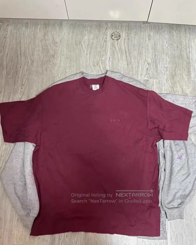 Vetements VETEMENTS Double Layered Contrast Long Sleeve T-Shirt Size US M / EU 48-50 / 2 - 2 Thumbnail