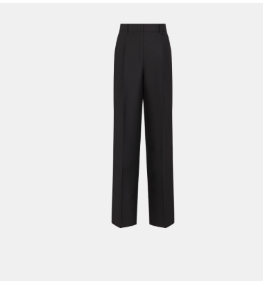 image of Dior O1Bcso1Str0524 Pants In Black, Women's (Size 28)