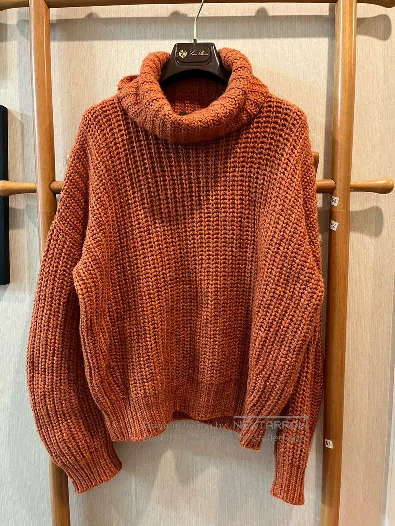 Loro Piana Loro Piana Merlot Cashmere Sweater Size M / US 6-8 / IT 42-44 - 1 Thumbnail