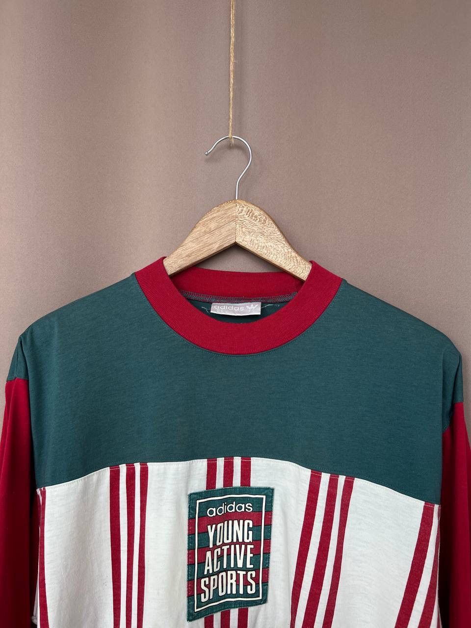Adidas Adidas Young Active Sports Vintage Rare Long Sleeve Size S/M Size US S / EU 44-46 / 1 - 2 Thumbnail