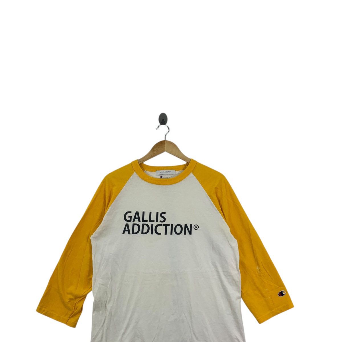 Champion CHAMPION GALLIS ADDICTION Garments College Tee Shirt Top Size L / US 10 / IT 46 - 2 Thumbnail