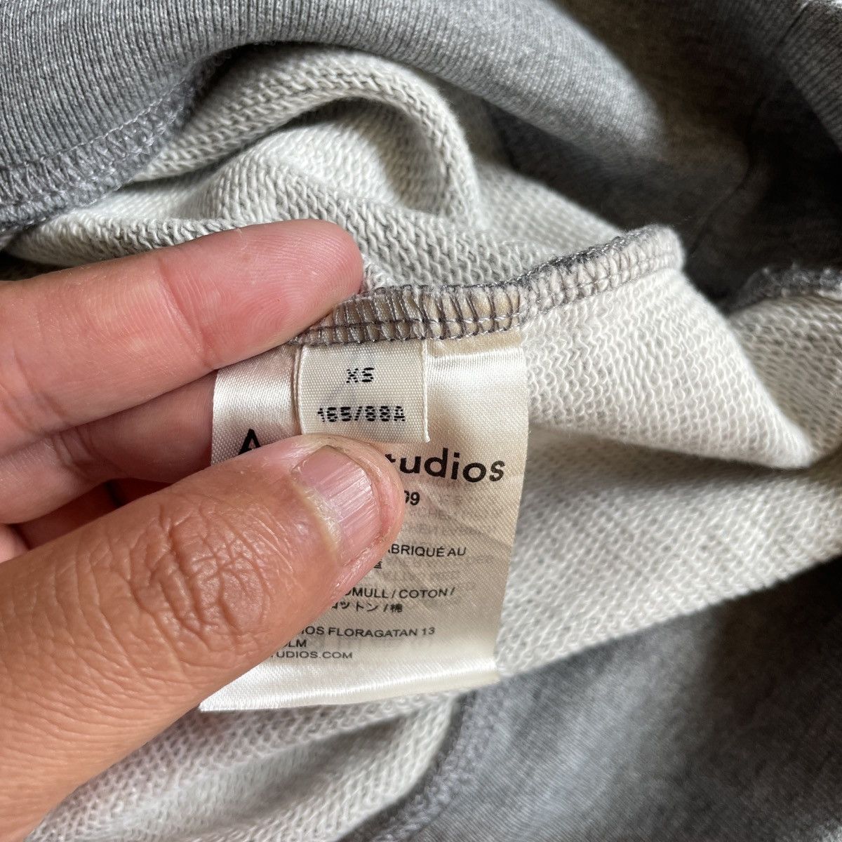 Acne Studios Acne Studios Farrin Face Hoodie Size US XL / EU 56 / 4 - 6 Thumbnail