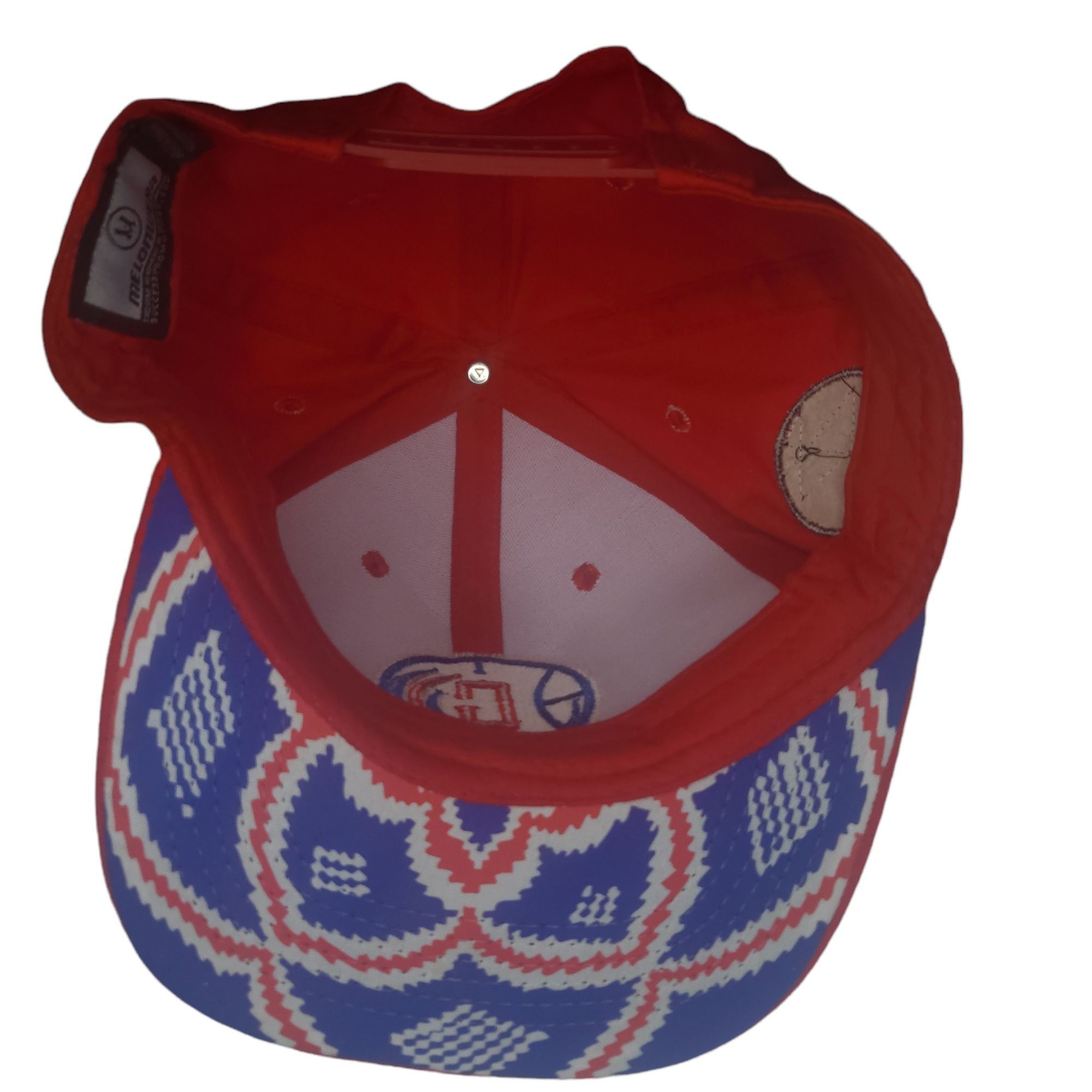 NBA Los Angeles Clippers Snapback Hat OS Melonwear Red Logo Athl Size ONE SIZE - 5 Thumbnail