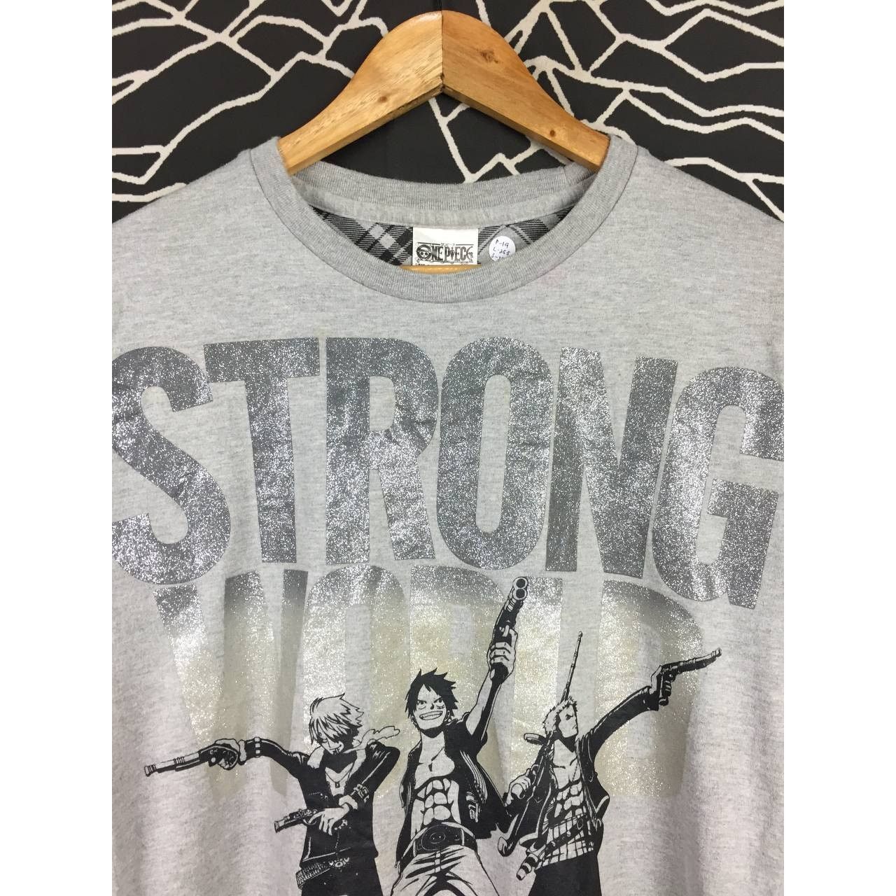 Anime × One Piece One Piece Strong World Luffy Zoro Sanji Anime Manga Tee Size US M / EU 48-50 / 2 - 3 Thumbnail