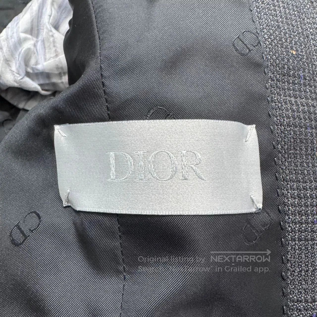 Dior dior checkered waist cinched blazer. Size US M / EU 48-50 / 2 - 3 Thumbnail