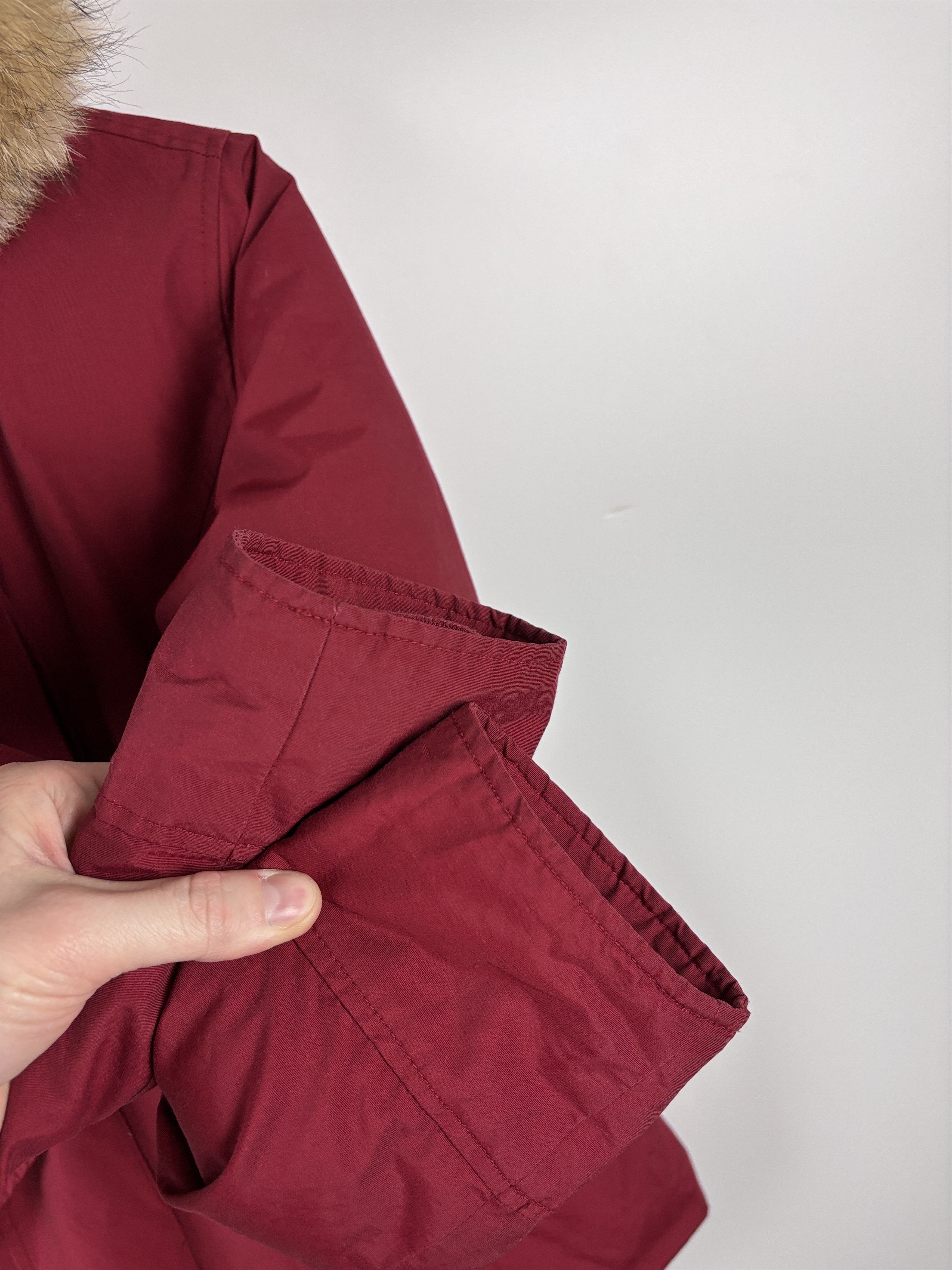 Woolrich Woolen Mills Womens Woolrich Arctic Down Hooded Parka Red Size M Size M / US 6-8 / IT 42-44 - 6 Thumbnail