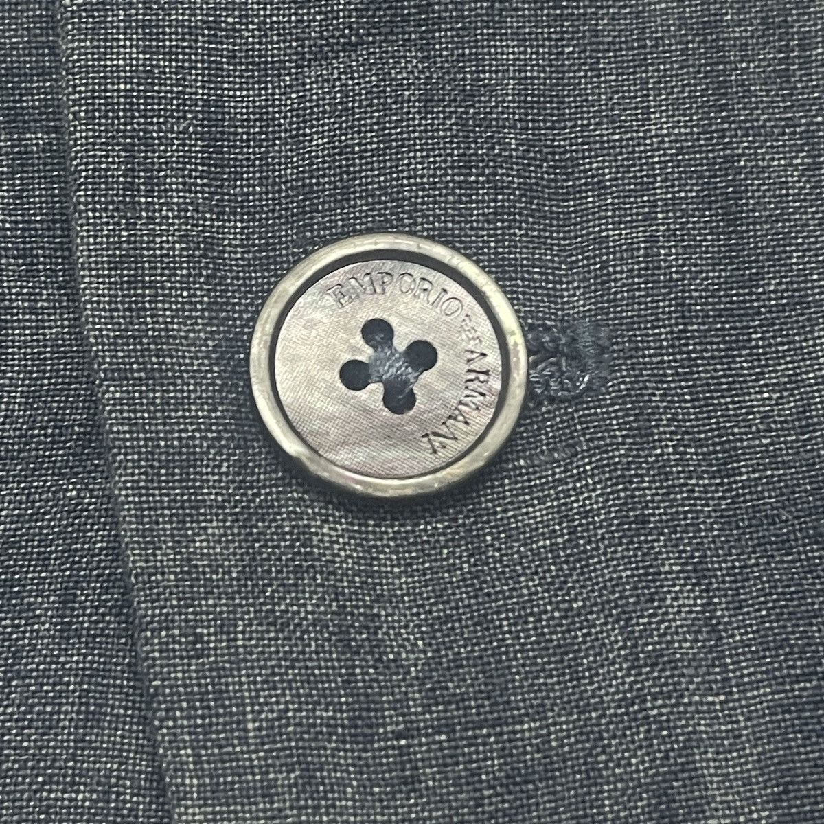 Emporio Armani Vintage Emporio Armani Linen Blazer Jacket — Made in Italy Size 46R - 10 Thumbnail