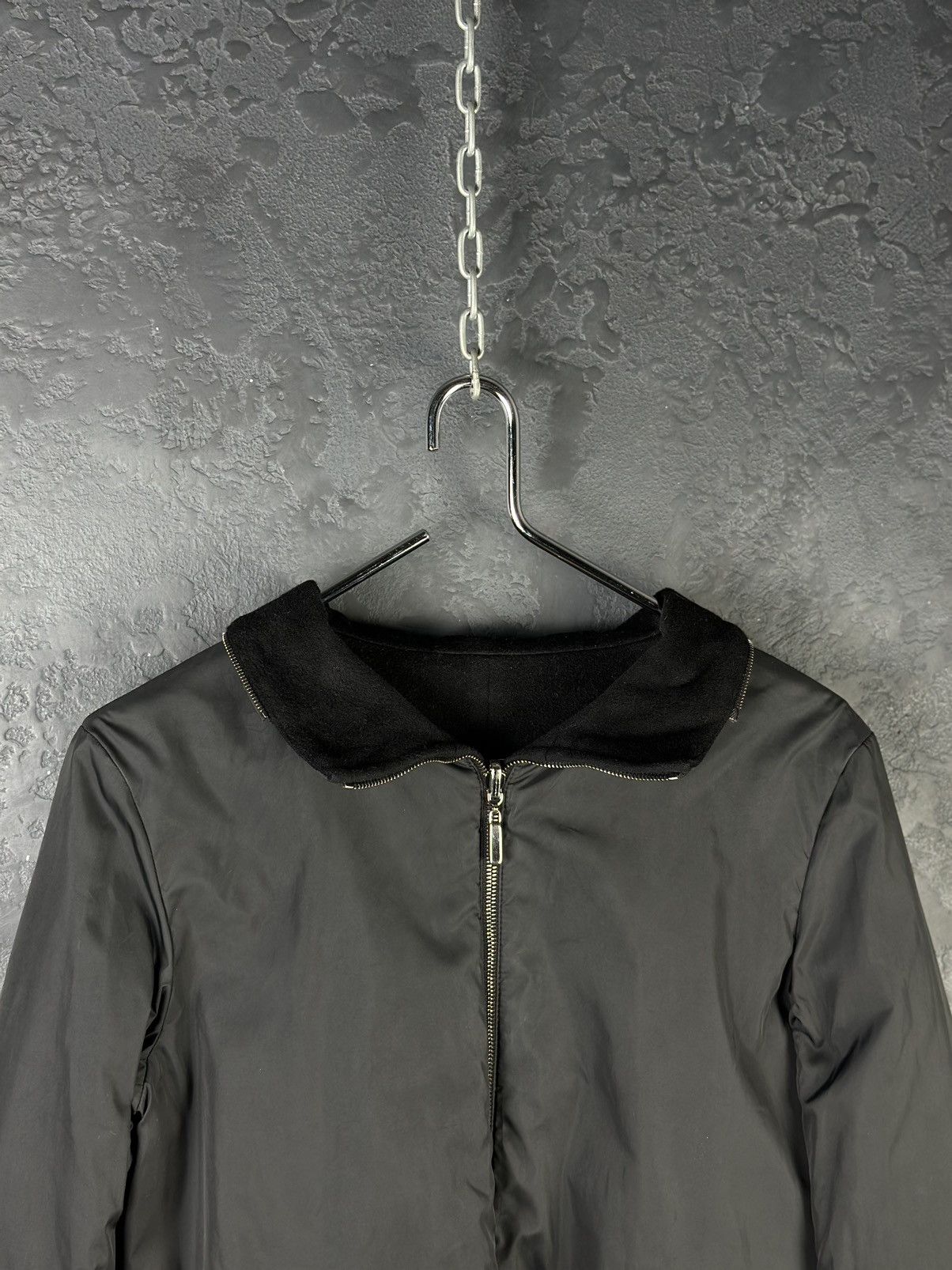Max Mara Max Mara Womens Nylon & Cashmere Bilateral Jacket Size: L Size L / US 10 / IT 46 - 4 Thumbnail