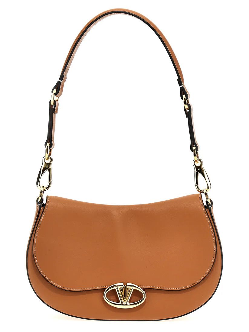 Valentino o1s22i1n0924 Size: OS / Small Ohval Shoulder Bag in Brown Size ONE SIZE - 1 Thumbnail