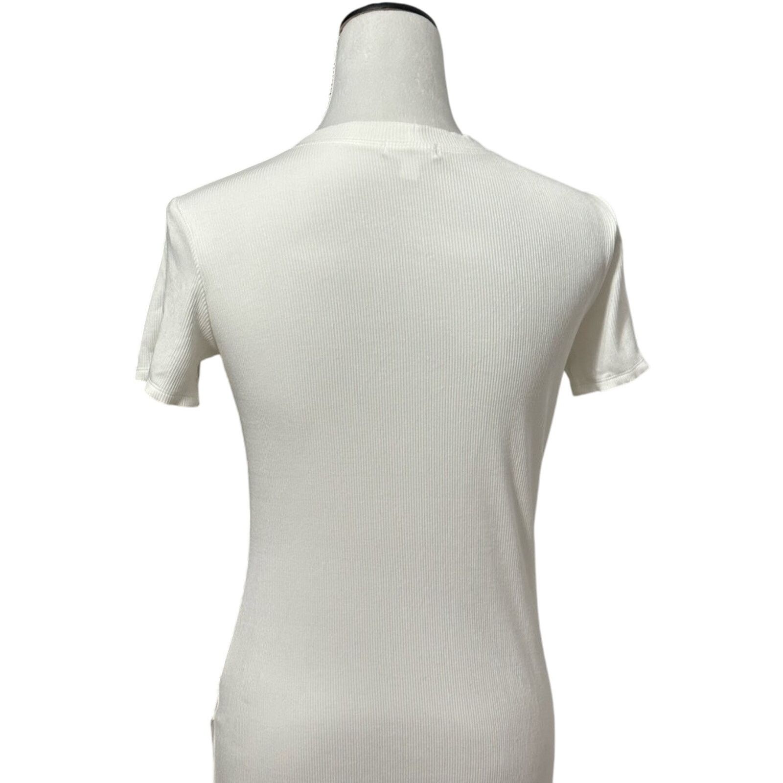 BP. BP. Sheath Dress Midi Length Stretchable White Womens M NWOT Size M / US 6-8 / IT 42-44 - 5 Thumbnail