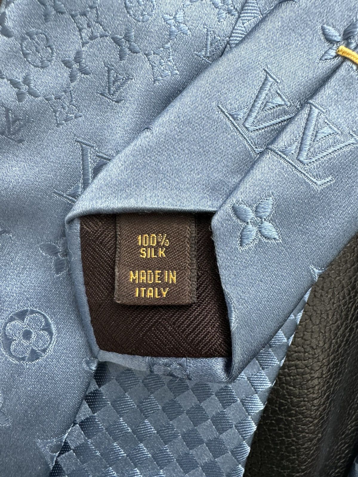 Louis Vuitton Louis Vuitton Monogramm Tie Size ONE SIZE - 4 Thumbnail