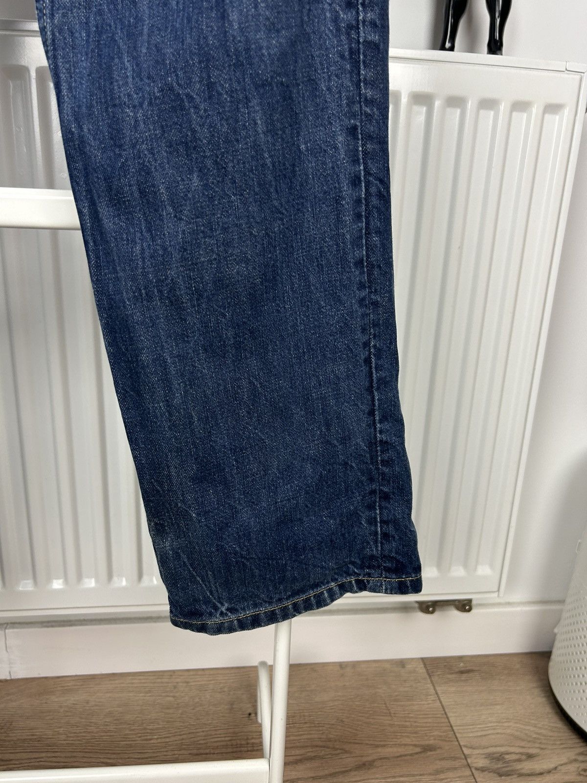Carhartt × Jean × Vintage Carhartt Texas Pant Blue Denim Jeans Size US 29 - 10 Thumbnail