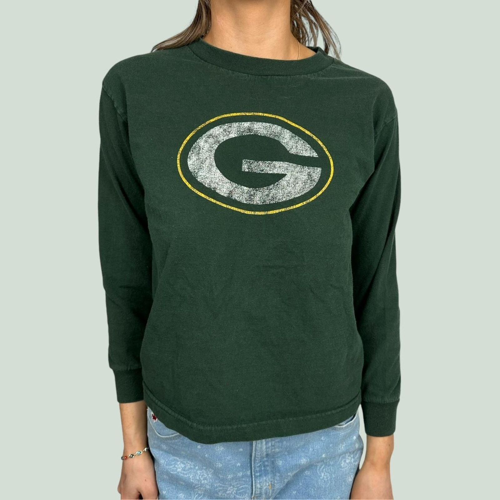 NFL Vintage womens green bay packers Longsleeve Size M / US 6-8 / IT 42-44 - 1 Thumbnail