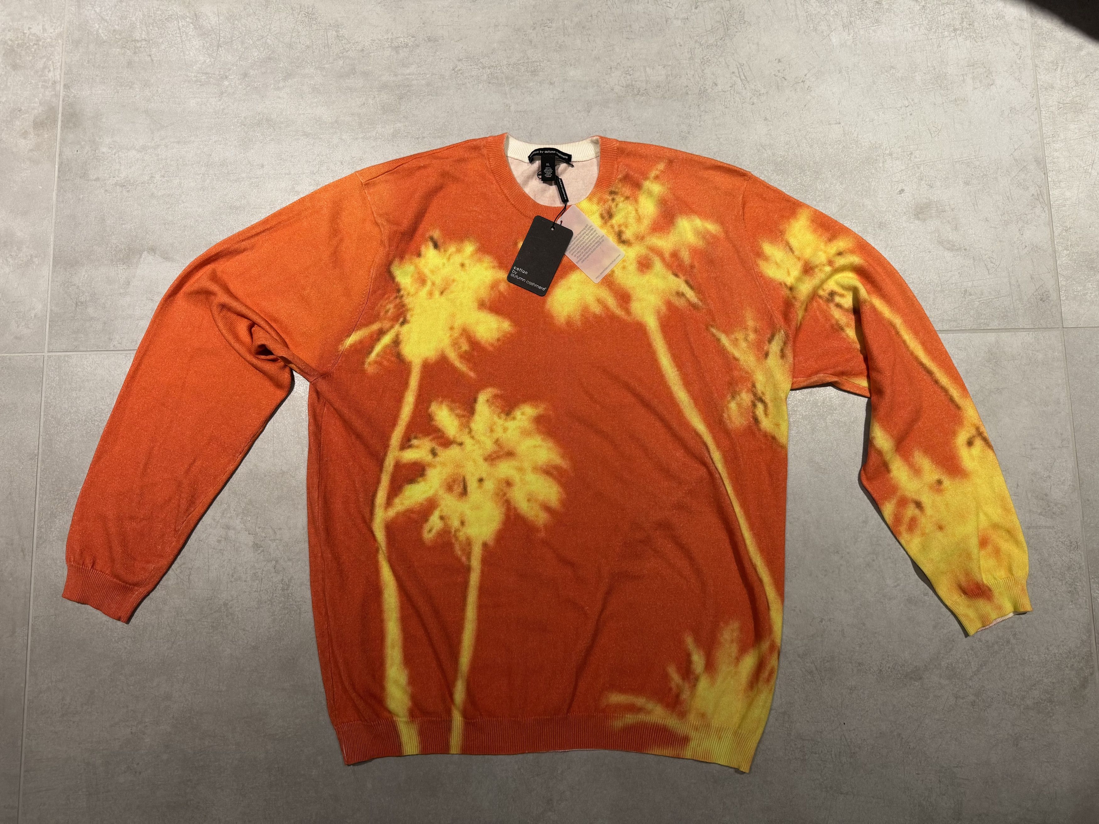 Autumn Cashmere Autum Cashmere Palm Tree Print Size US XL / EU 56 / 4 - 1 Thumbnail