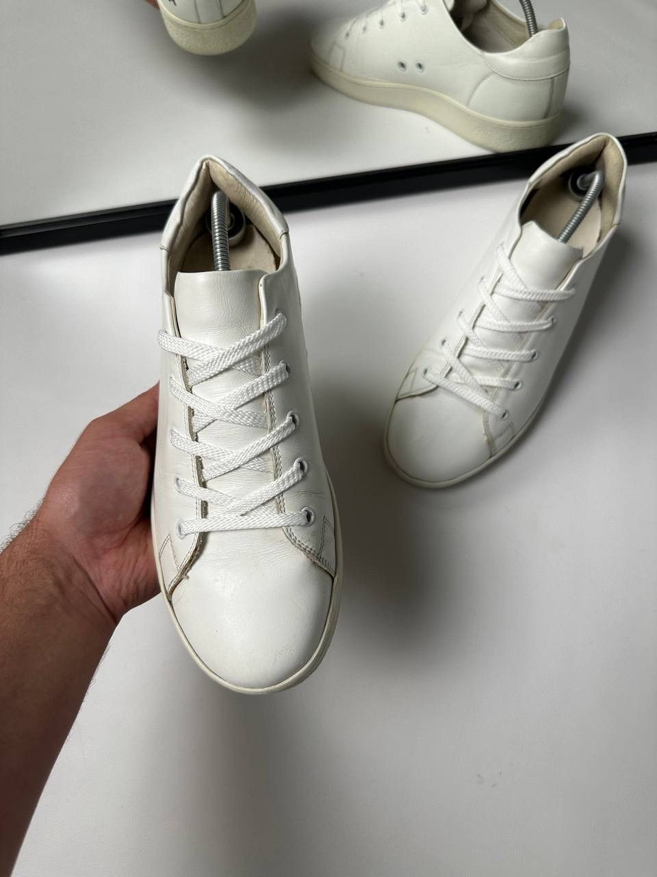 A.P.C. A. P. C. White Leather Shoes APC Size US 8.5 / EU 41-42 - 5 Thumbnail