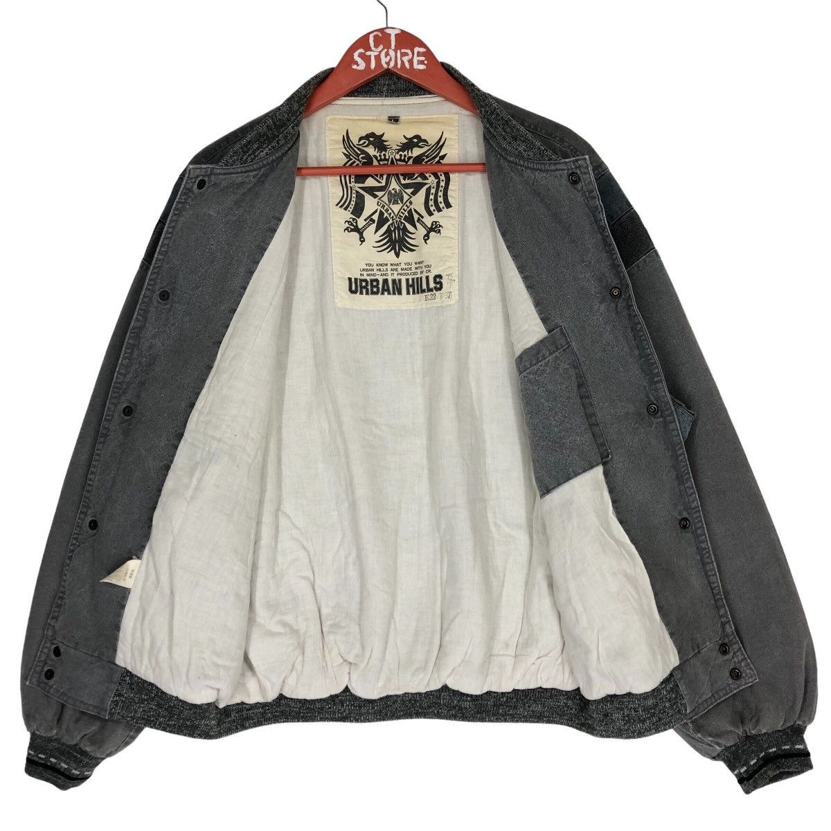 Vintage Vintage Urban Hill Athletic Dept Bomber Jacket Size US L / EU 52-54 / 3 - 8 Thumbnail