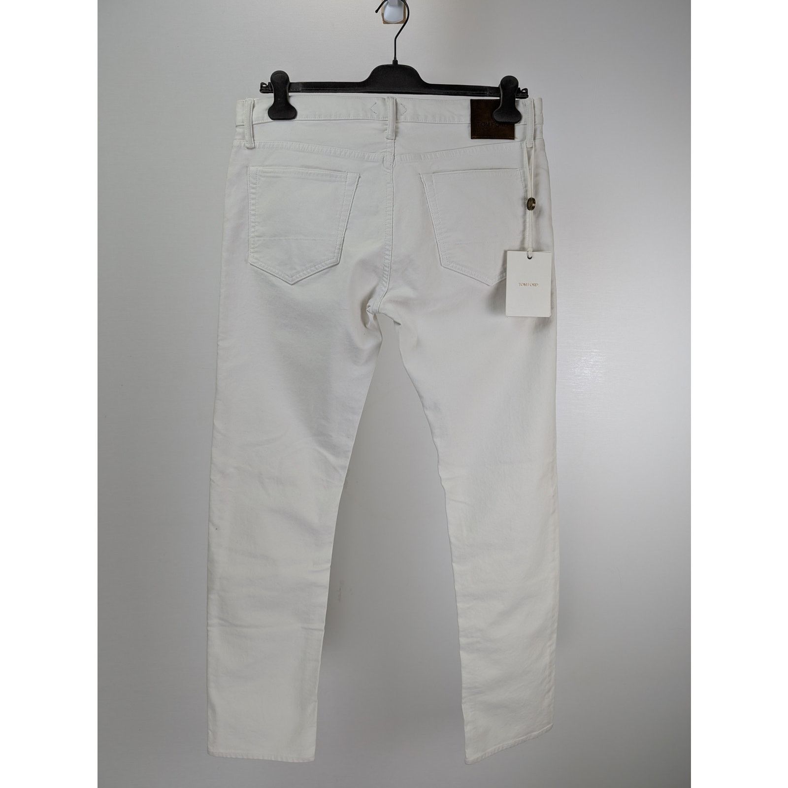 Tom Ford o1rshd1 Denim Straight Jean in White Size US 36 / EU 52 - 14 Thumbnail