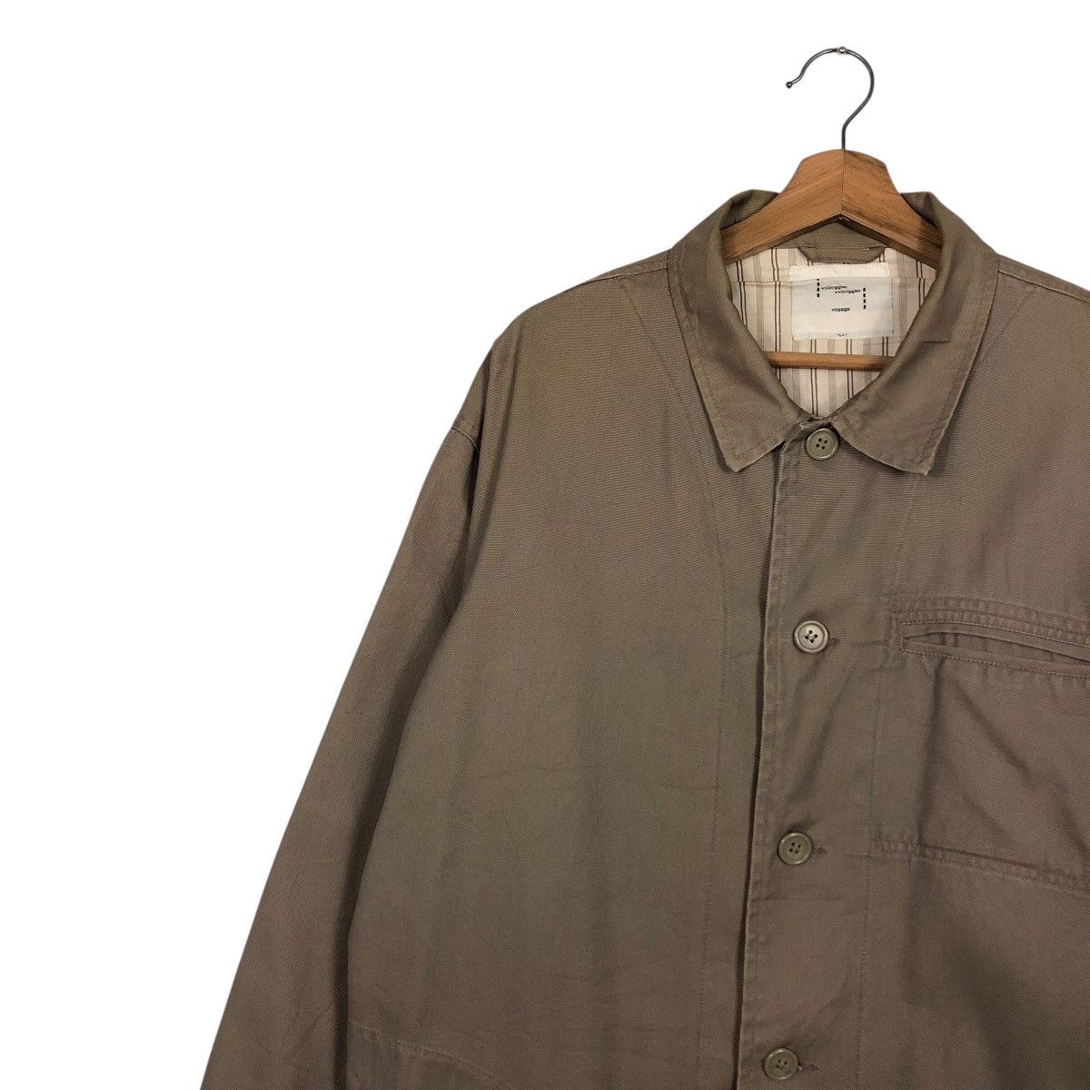 Issey Miyake Vintage Voirrggnn Voyage Work Jacket / Boxy Chore Coat Size US M / EU 48-50 / 2 - 8 Thumbnail