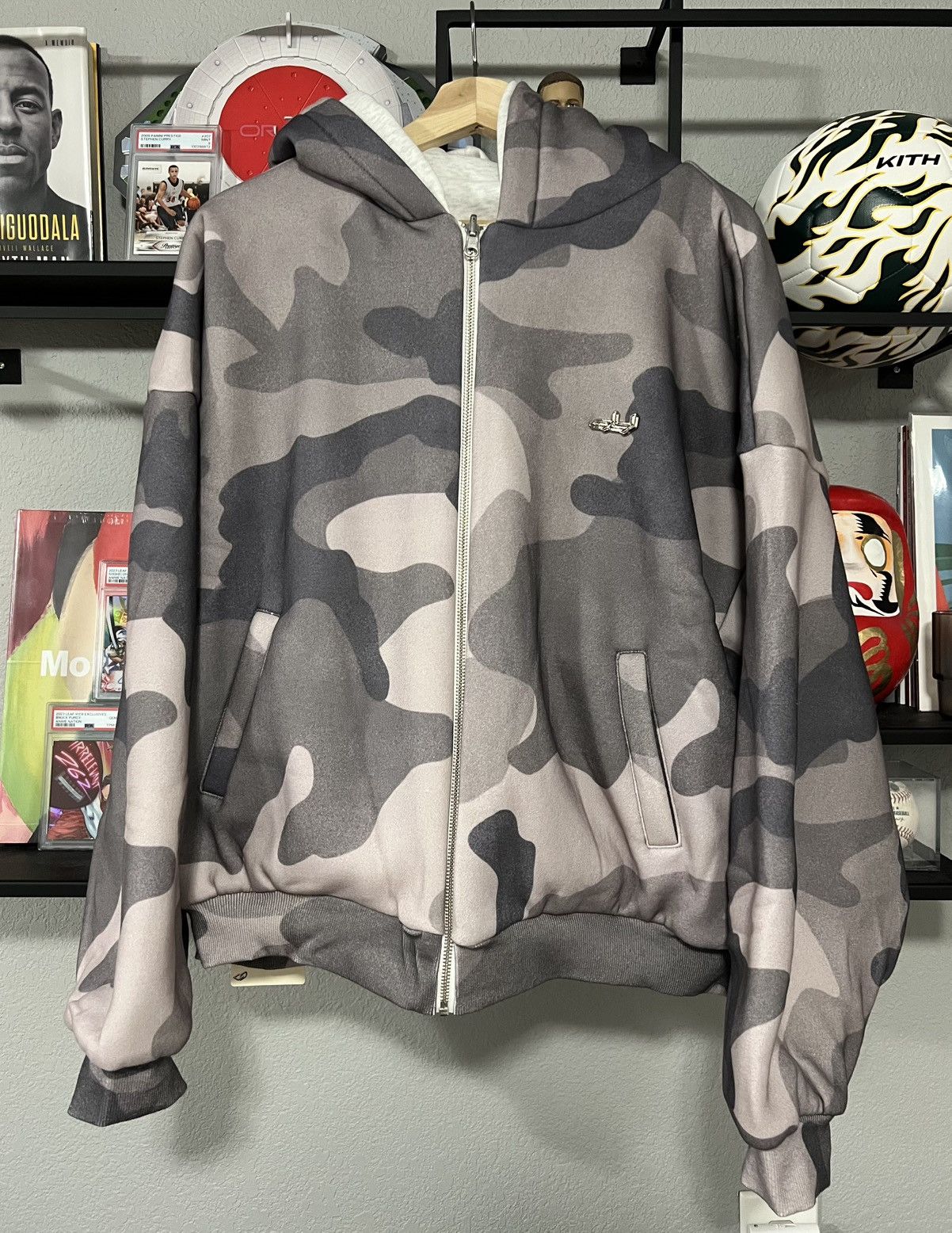Other Deputy Department 1000 GSM Zipper Hoodie Mono Camo/Gray Size US M / EU 48-50 / 2 - 6 Thumbnail