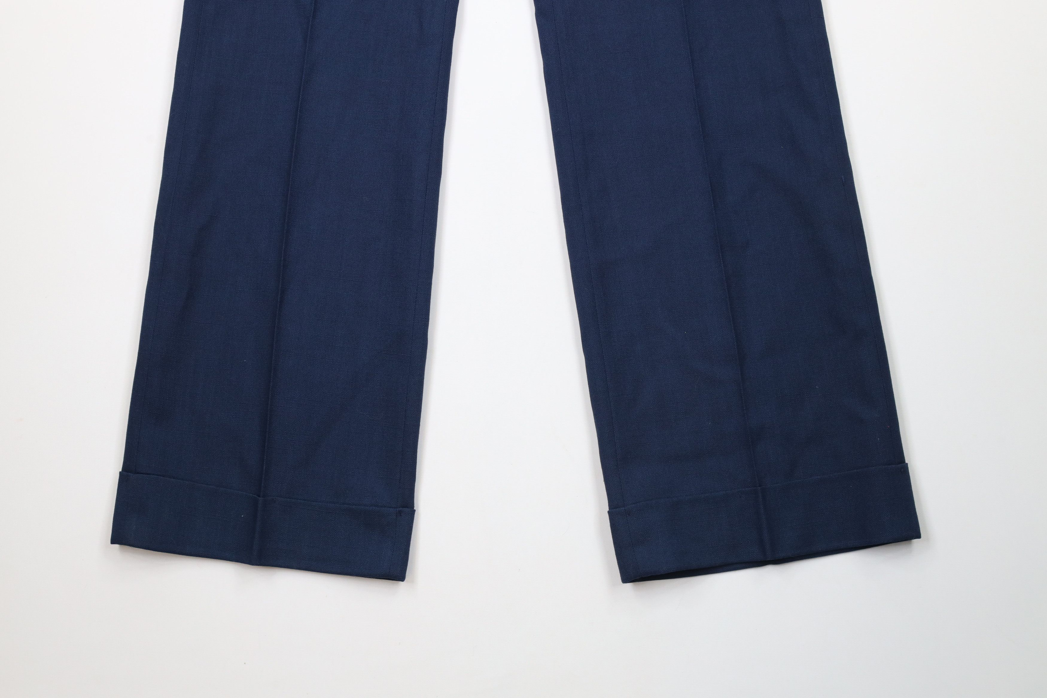 Vintage Vintage 70s Streetwear Knit Bell Bottoms Chino Pants USA Size US 34 / EU 50 - 4 Thumbnail