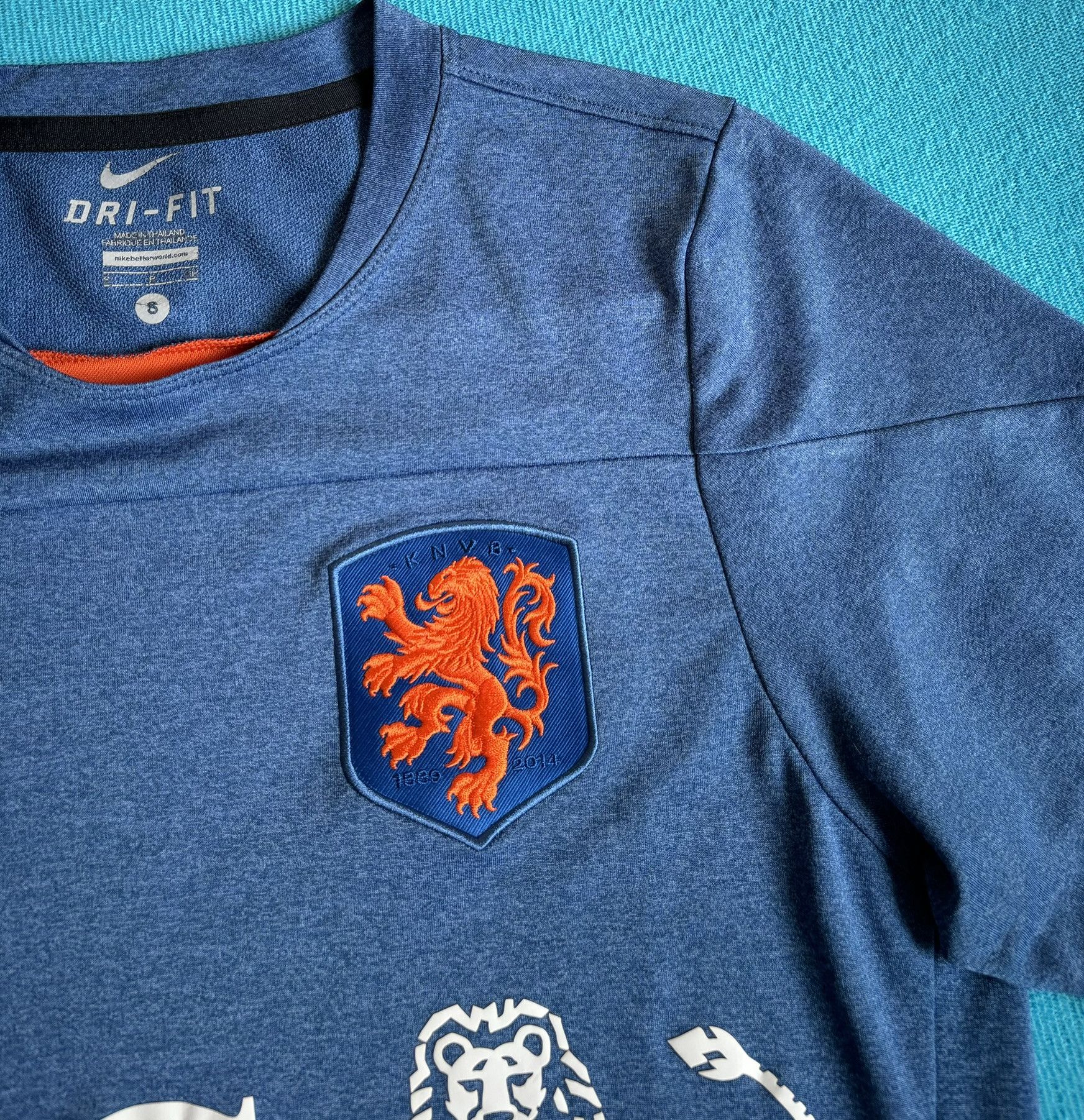 Nike Netherlands 2014 Nike Training Jersey Size. S Size US S / EU 44-46 / 1 - 9 Thumbnail