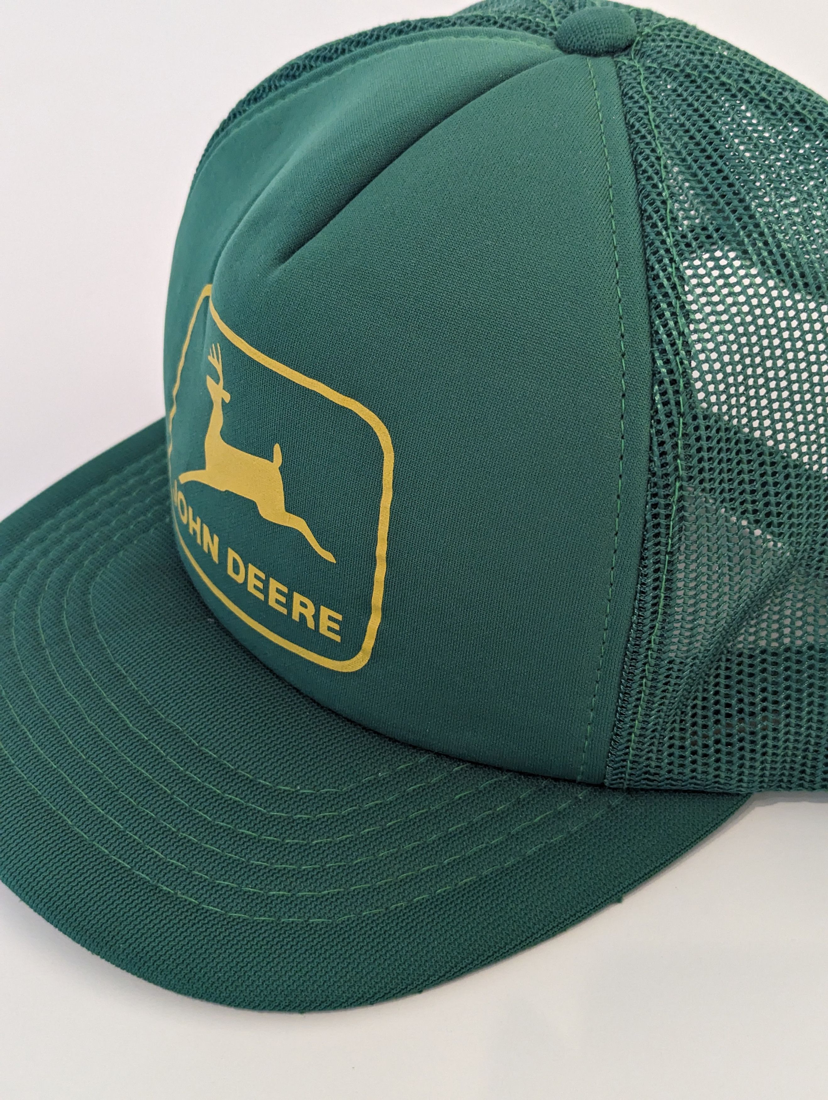 John Deere Vintage '80s John Deere Trucker Hat Size ONE SIZE - 5 Thumbnail