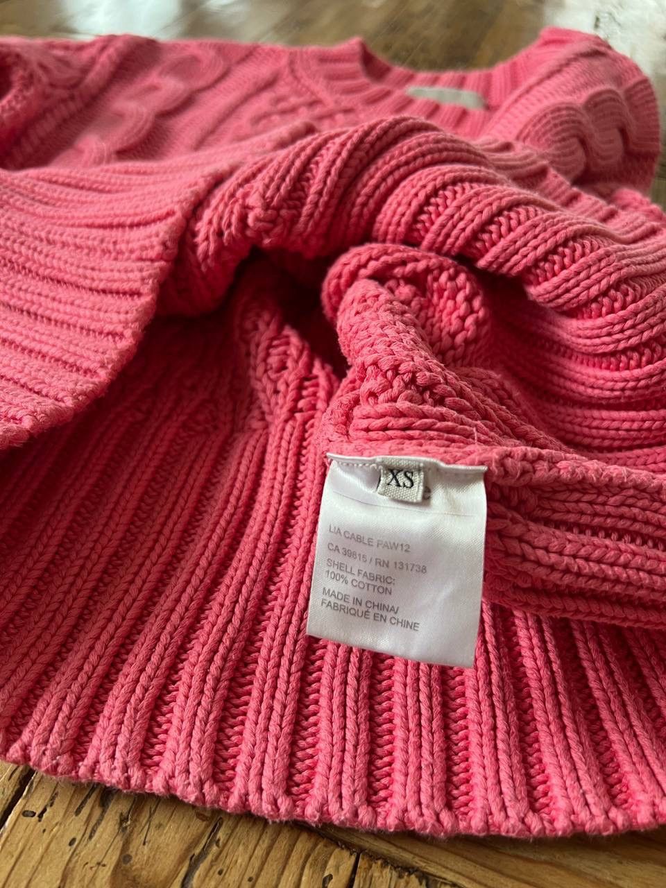 Acne Studios Acne Studios Lia Cable cotton sweater Size XS / US 0-2 / IT 36-38 - 7 Thumbnail