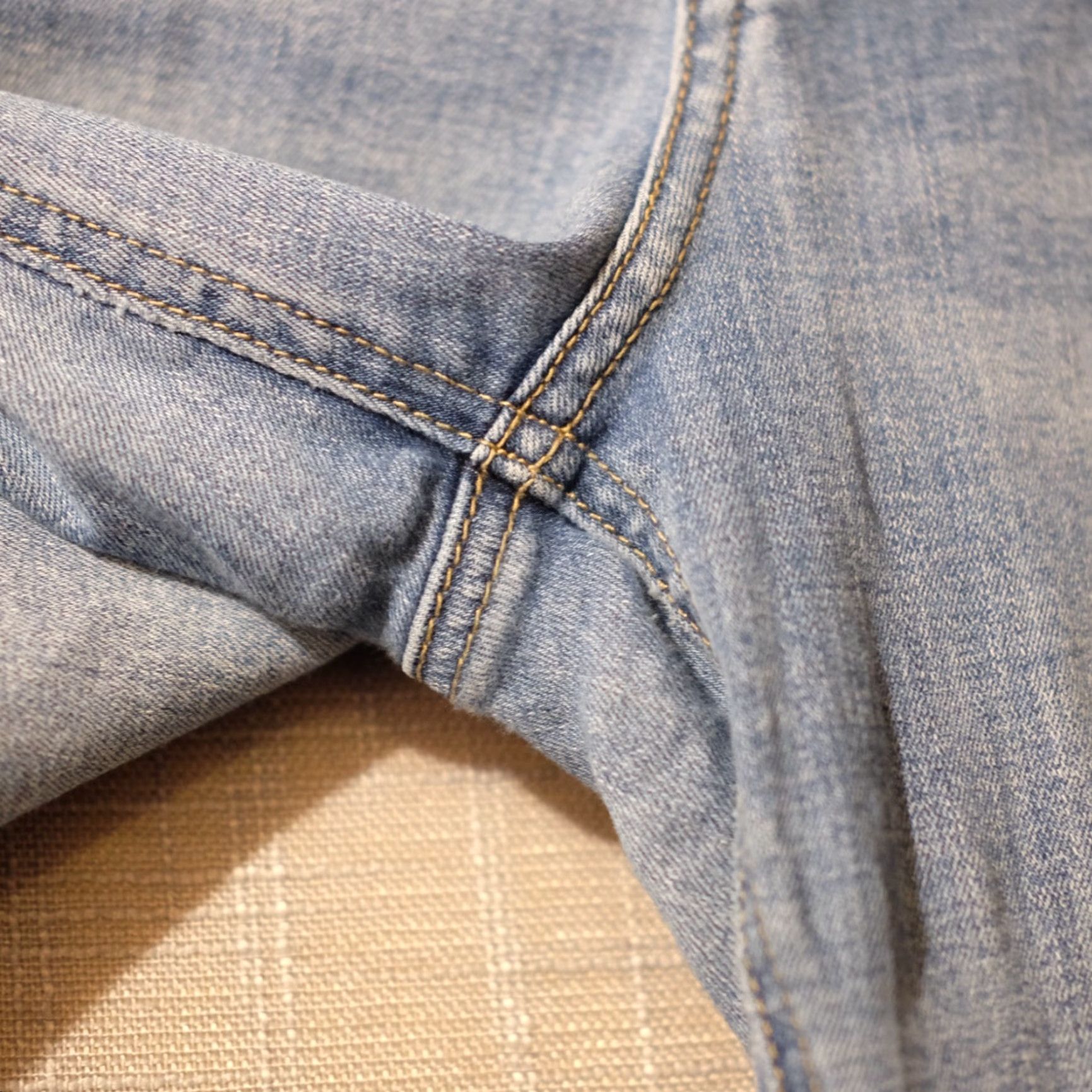 Silver Jeans Co. Silver Jeans Co. Boyfriend Stretch Distressed Womens W31/L29 Jeans Denim Blue 5-Pocket Design Regular Size 31 Womens Size 24" / US 00 / IT 34 - 4 Thumbnail