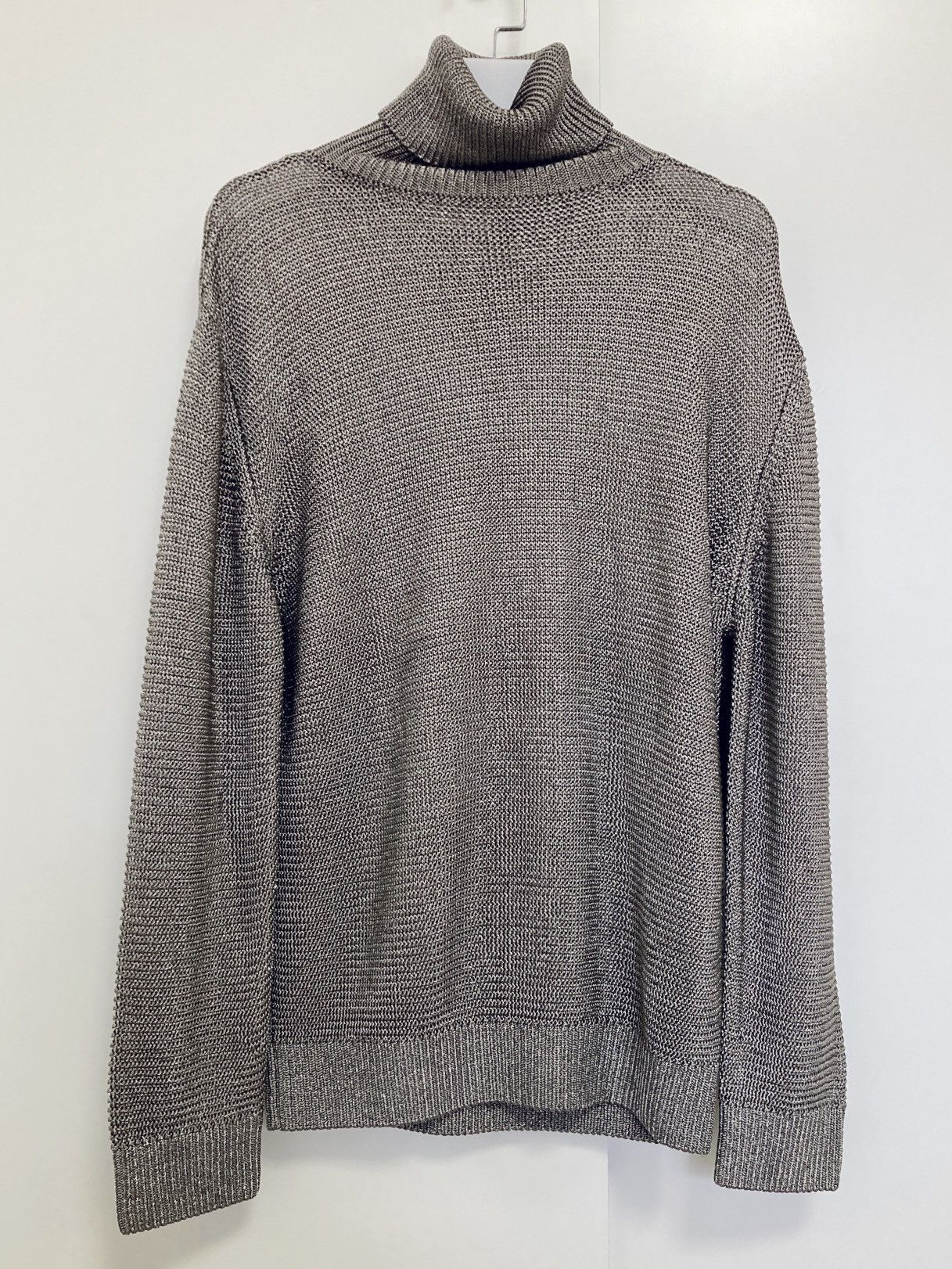 Celine CELINE BY HEDI SLIMANE 21AW/FW METALLIC TURTLENECK SWEATER Size US S / EU 44-46 / 1 - 3 Thumbnail