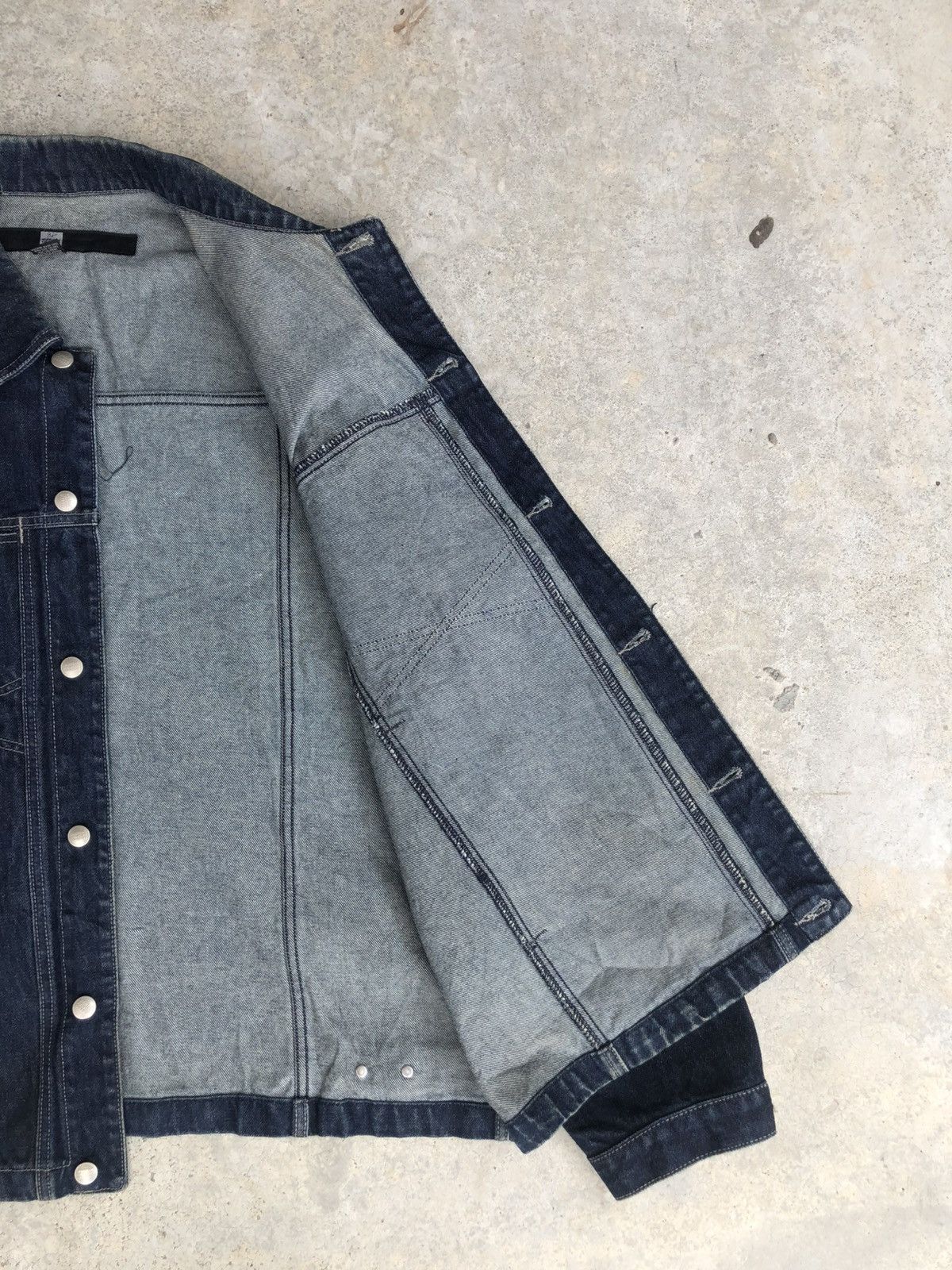 Marithe + Francois Girbaud Marithe Francois Girbaud Denim Jacket Baggy Size US XL / EU 56 / 4 - 19 Thumbnail