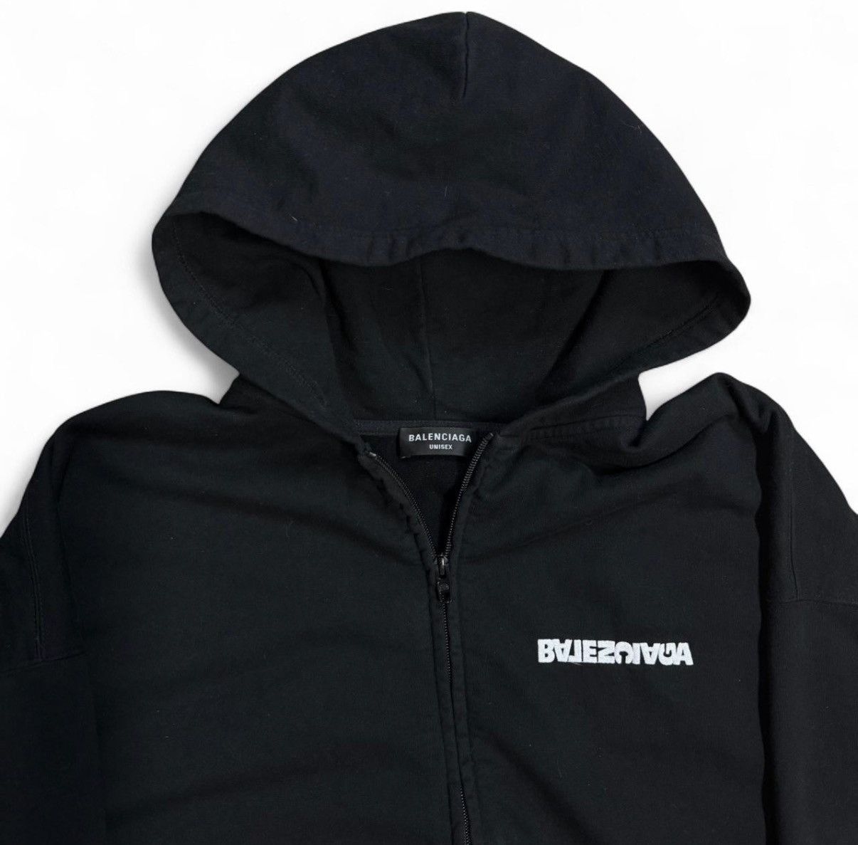 Balenciaga Balenciaga Turn Wide Zip Up Black Size US M / EU 48-50 / 2 - 2 Thumbnail