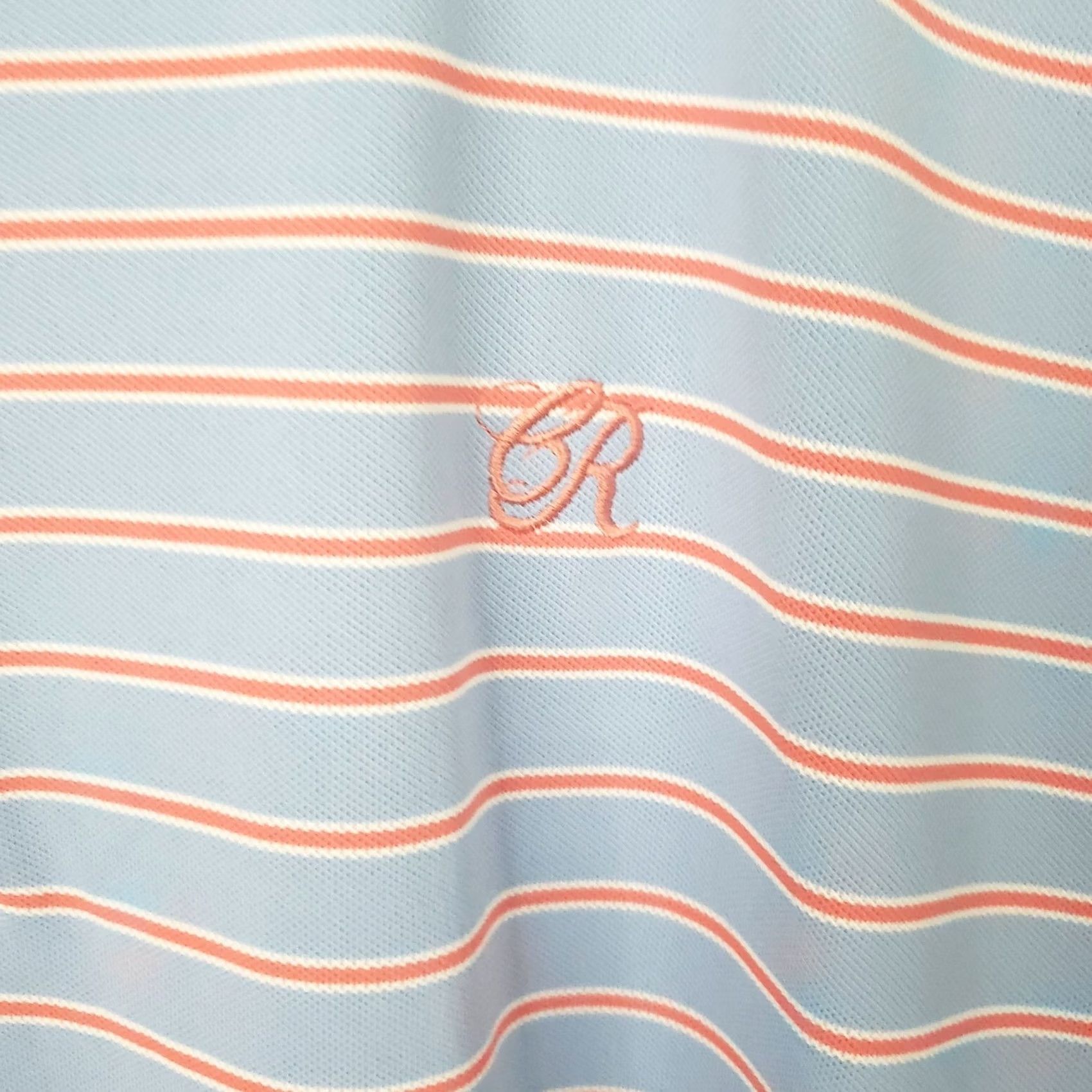 Peter Millar VINTAGE Peter Millar Shirt Mens 2XL Blue Striped Polo Short Sleeve Golf Casual Comfort Summer Performance All Seasons Stretch Knit Size US XXL / EU 58 / 5 - 5 Thumbnail