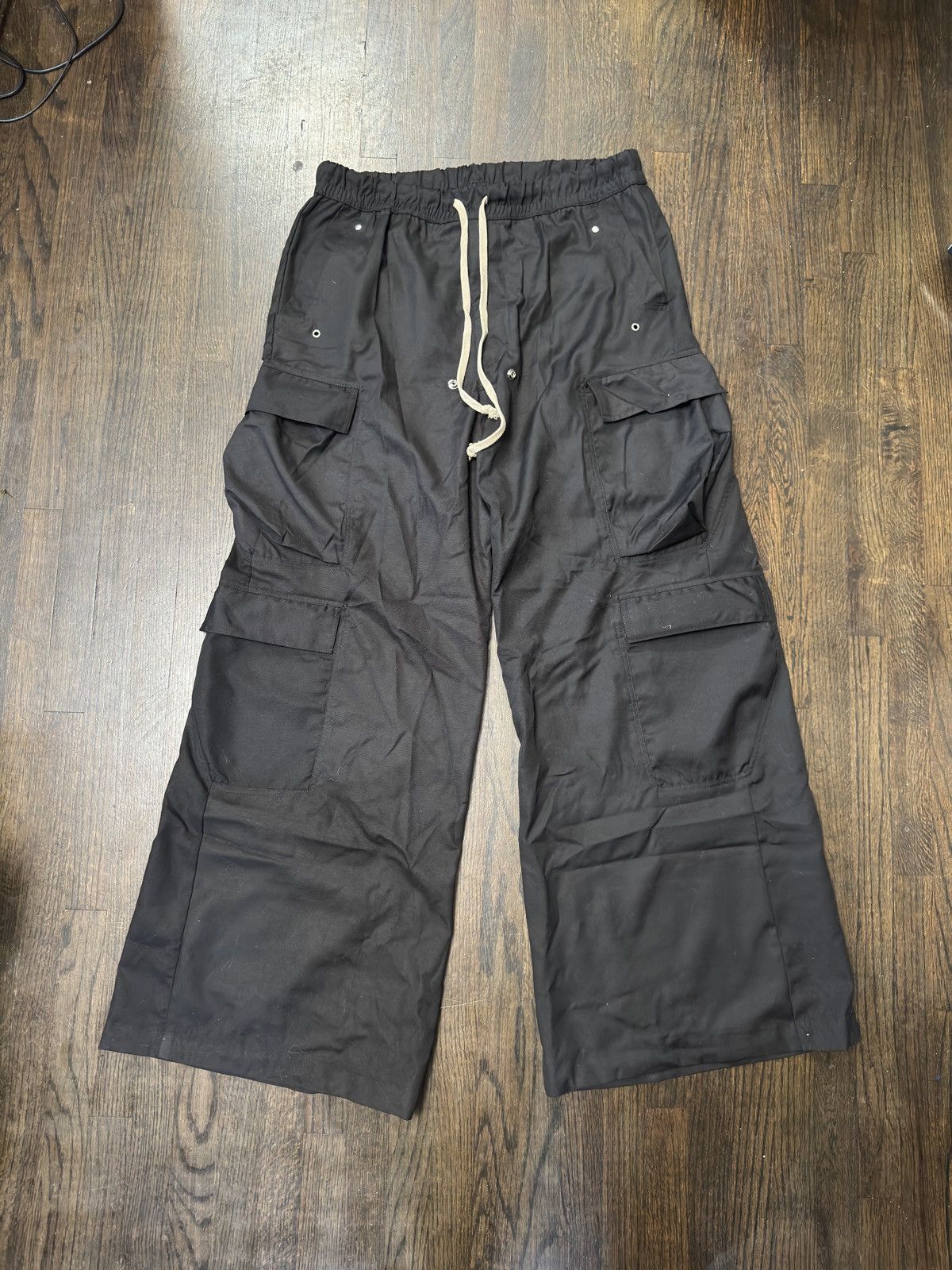 MNML Rave Double Cargo Pants (Black)