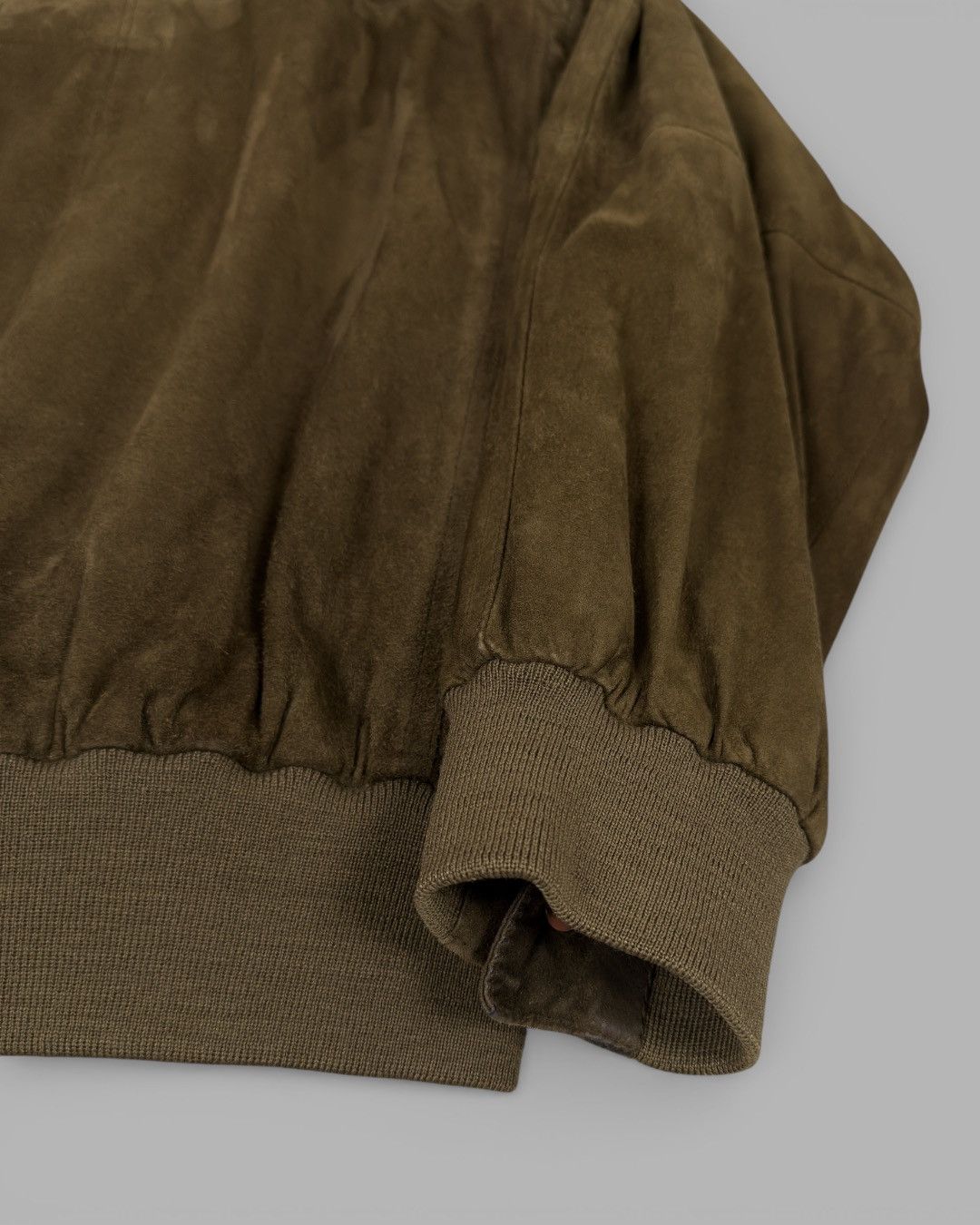 Burberry 80's BURBERRYS Nova Check Lined Suede Leather Bomber Jacket Size US L / EU 52-54 / 3 - 17 Thumbnail