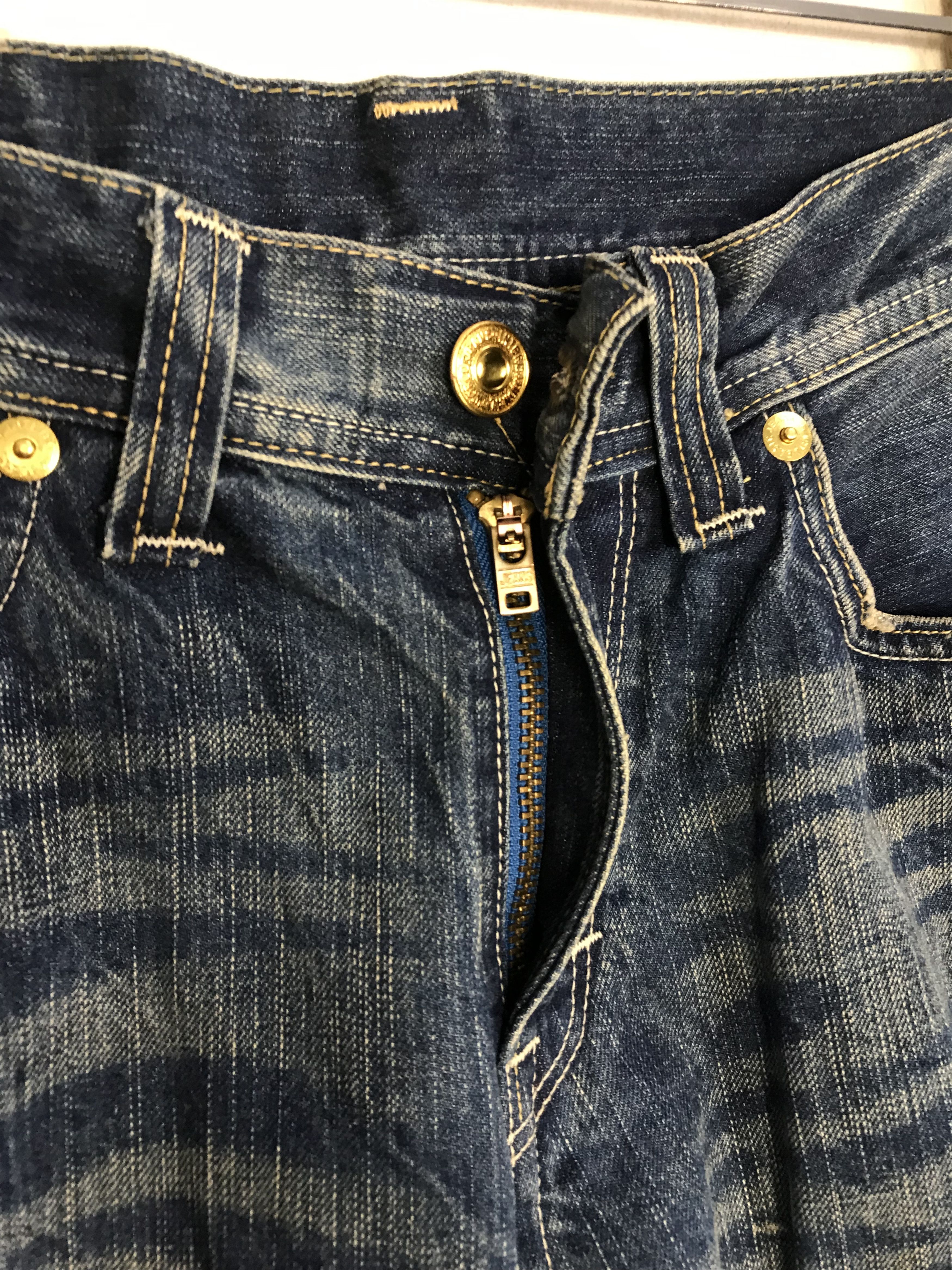 Japanese Brand × Vintage Vintage Denim Craft Premium Clothing Zipper Jeans Design Size US 31 - 9 Thumbnail