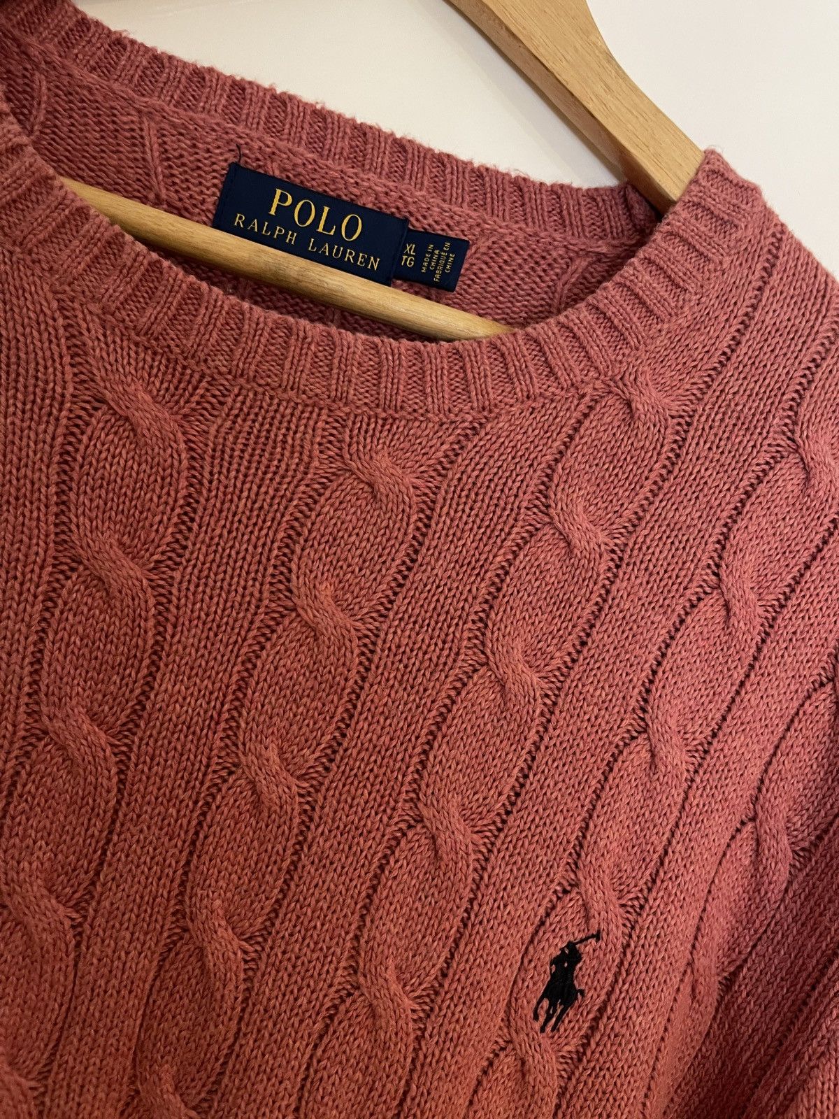 Polo Ralph Lauren Polo Ralph Lauren cableknit sweater Size US XL / EU 56 / 4 - 2 Thumbnail