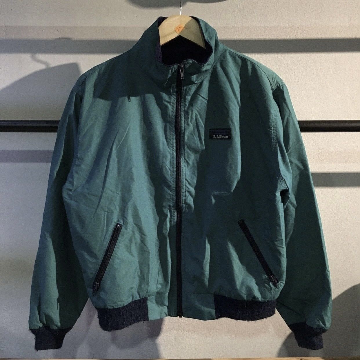 L.L. Bean Vintage 90s L.L. Bean Fleece-Lined Bomber Size US S / EU 44-46 / 1 - 1 Thumbnail