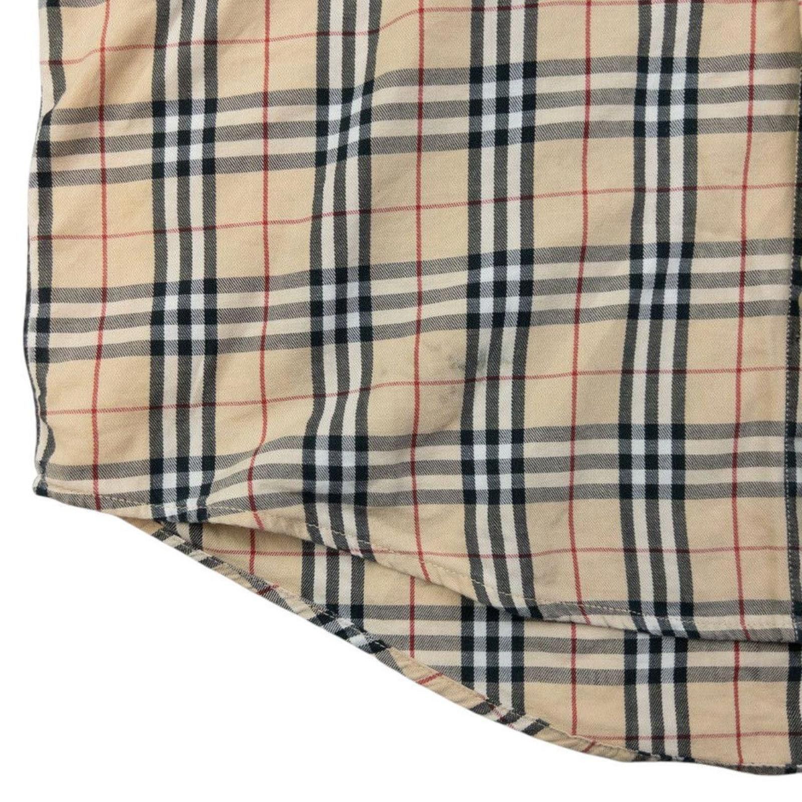Burberry Vintage Burberry Nova Check Long Sleeve Button Up Shirt S Size US S / EU 44-46 / 1 - 6 Thumbnail