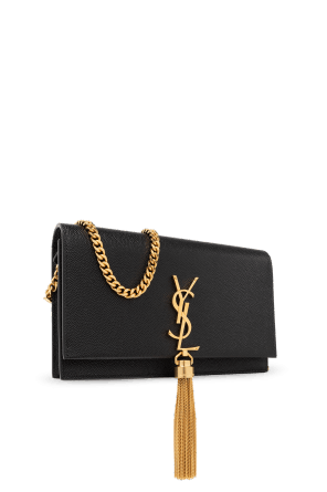 Saint Laurent Paris o1s1wg111225 742833 Size: OS / Kate Chain Wallet in Black Size ONE SIZE - 4 Thumbnail