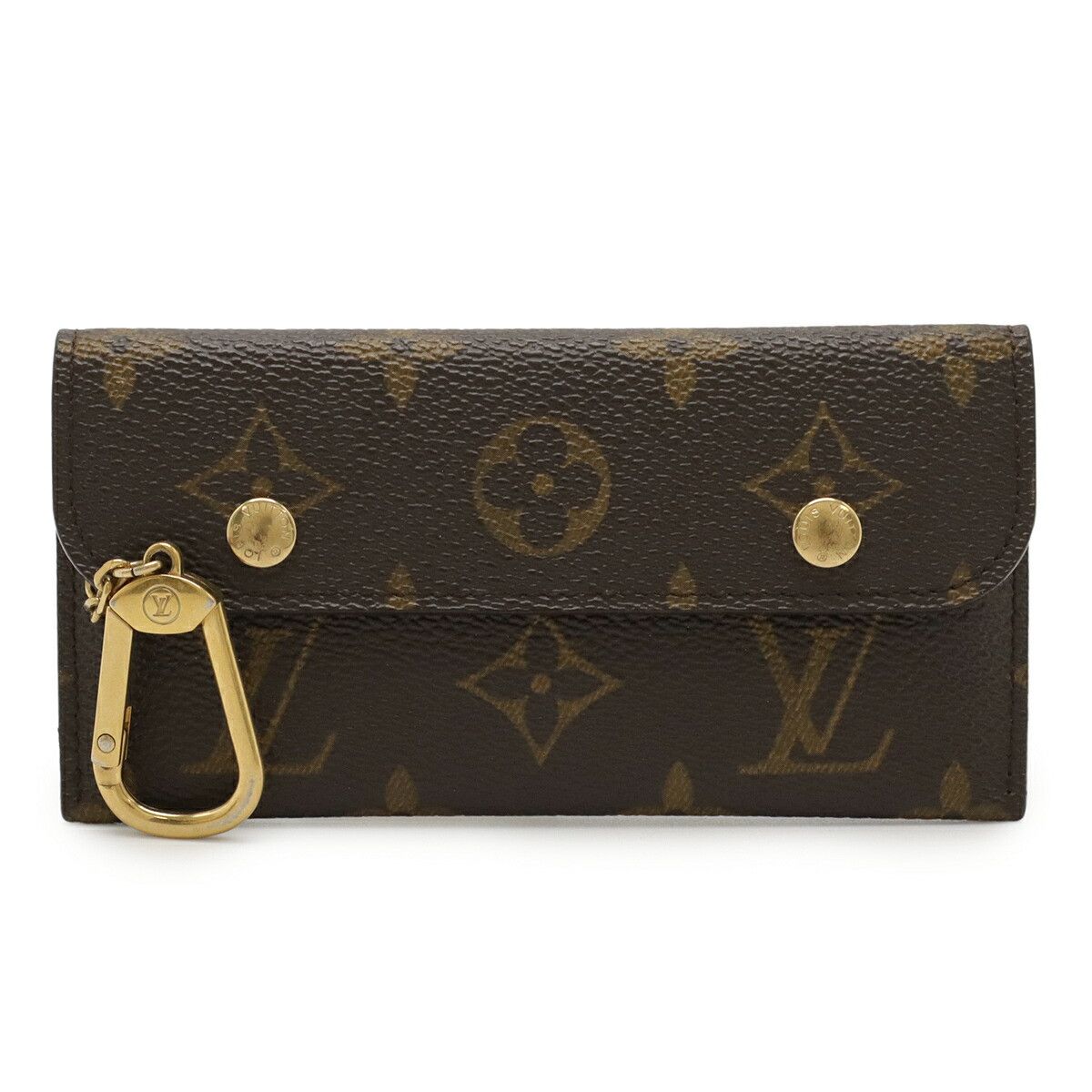 Louis Vuitton Louis Vuitton Louis Vuitton Multicles Monogram Coin Purse Key Holder Textile Coin Case M60029 DUTY FREE for USA Size ONE SIZE - 1 Thumbnail
