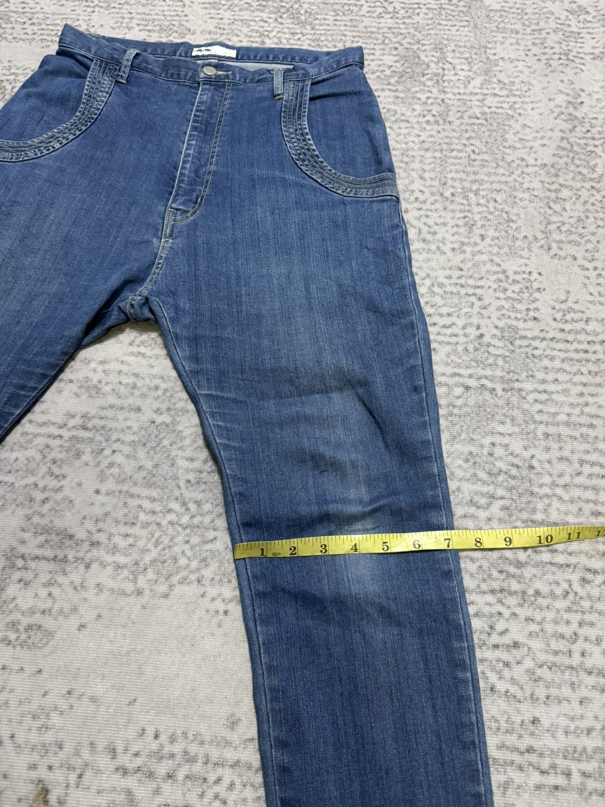 Ne-Net NE-NET ISSEY MIYAKE Dropcrotch Denim Jeans W30 Size US 30 / EU 46 - 11 Thumbnail