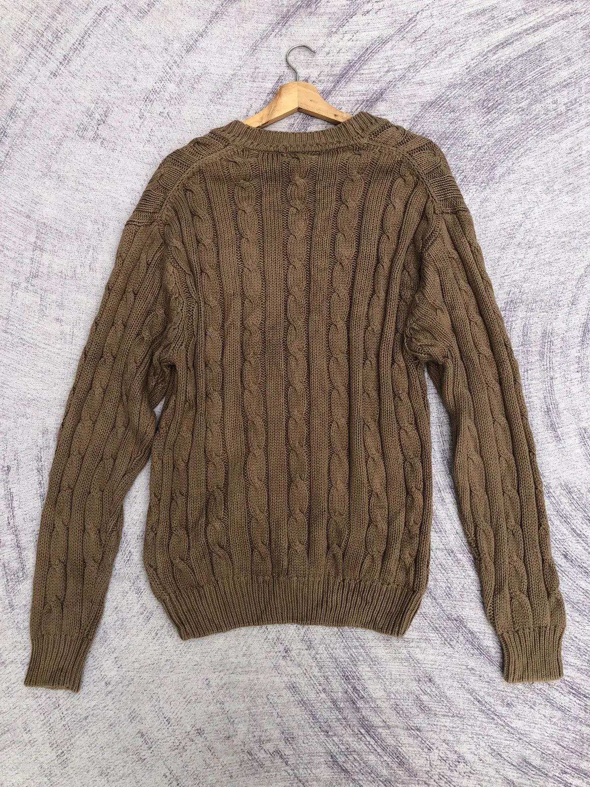 Aran Isles Knitwear Cardigan Polo Club Pureknit Memeri/Jumper Luxury Style Size US L / EU 52-54 / 3 - 8 Thumbnail