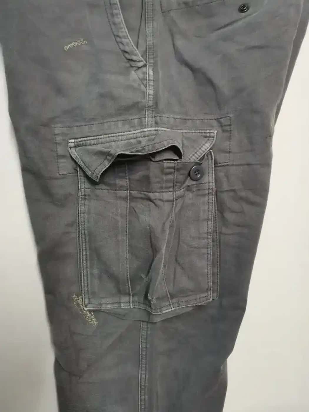 Japanese Brand Uniqlo Style Design Tactical Multipocket Cargo Pants Size US 32 / EU 48 - 4 Thumbnail