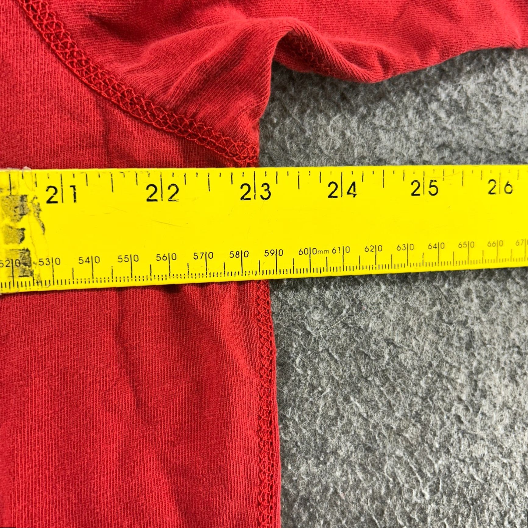Abercrombie & Fitch VINTAGE Abercrombie & Fitch Shirt Mens XL Red Long Sleeve Crew Neck 90s Size US XL / EU 56 / 4 - 6 Thumbnail