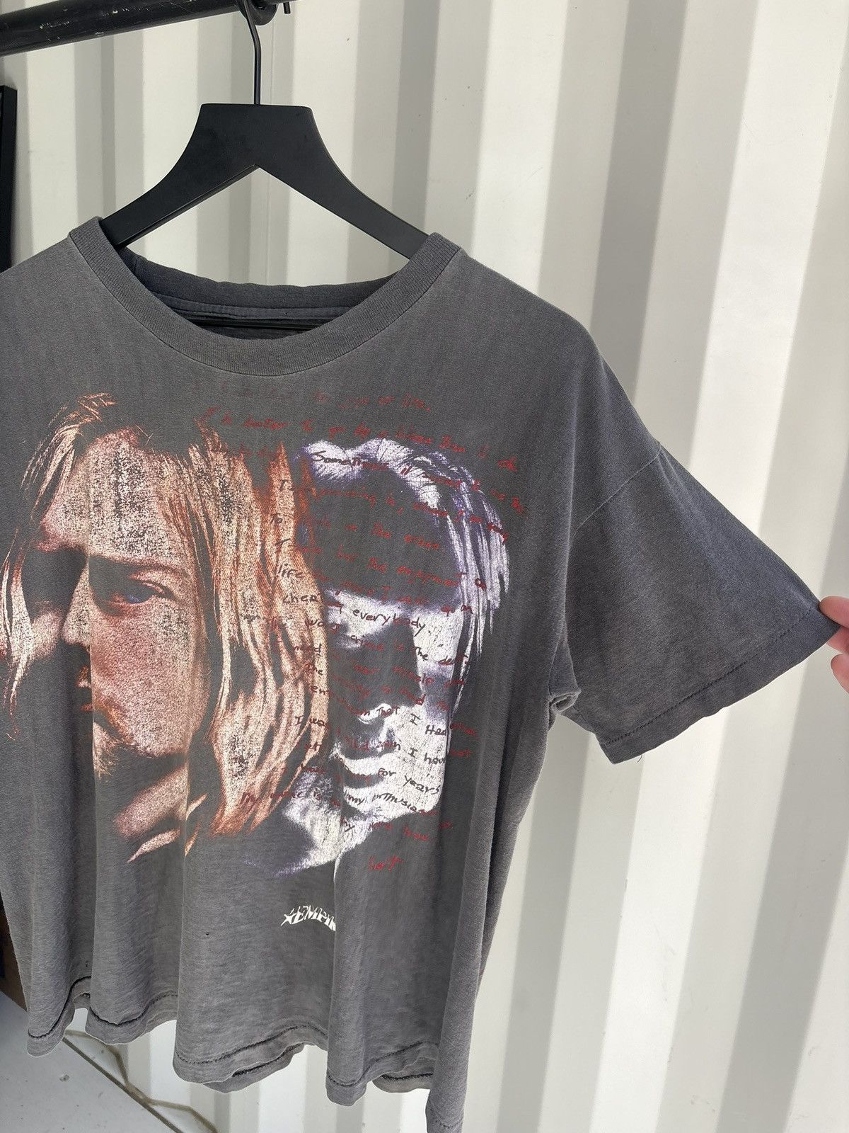 Band Tees Vintage Nirvana Memoiral Shirt Faded Distressed Grunge Euro Size US L / EU 52-54 / 3 - 2 Thumbnail