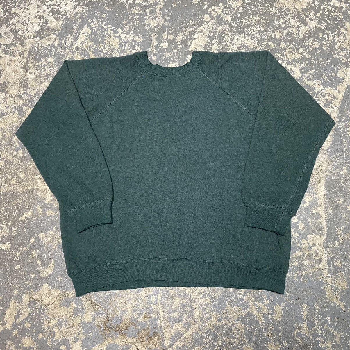 Spruce × Vintage True Vintage Mayo Spuce Faded Green Blank 60s Crewneck Sweat Size US XL / EU 56 / 4 - 7 Thumbnail
